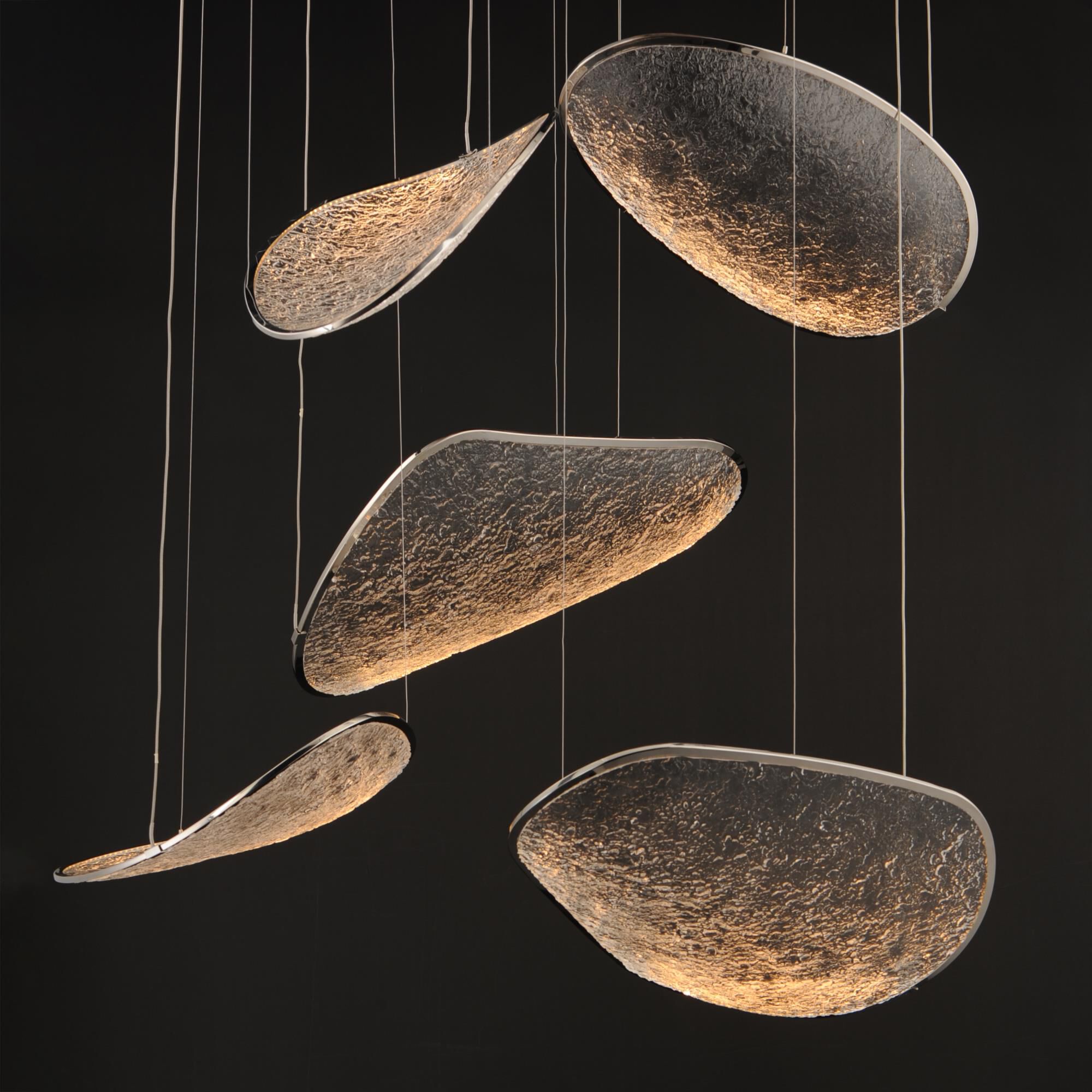 Moonscapes 40 Inch Multi Light Pendant by ET2 Lighting