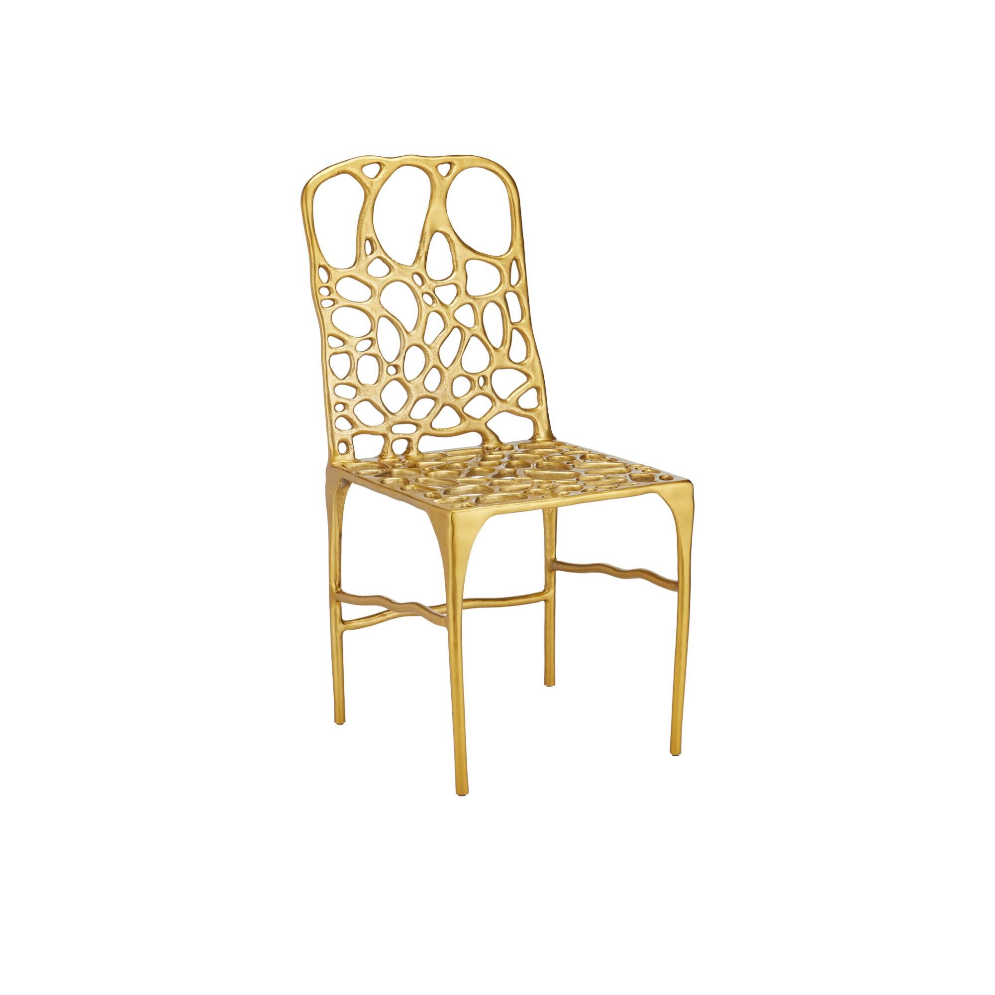 Marjorie Skouras Honeycomb Accent Chair by Currey and Company
