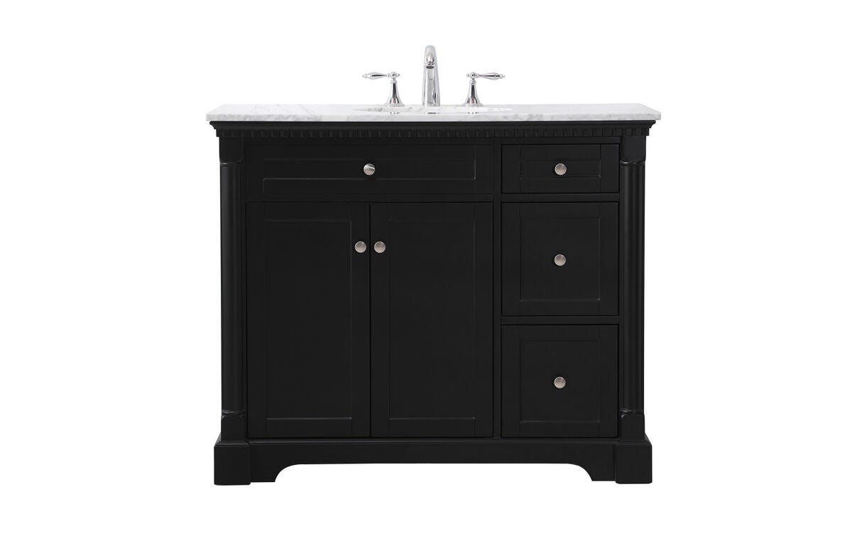 Shown in Black finish