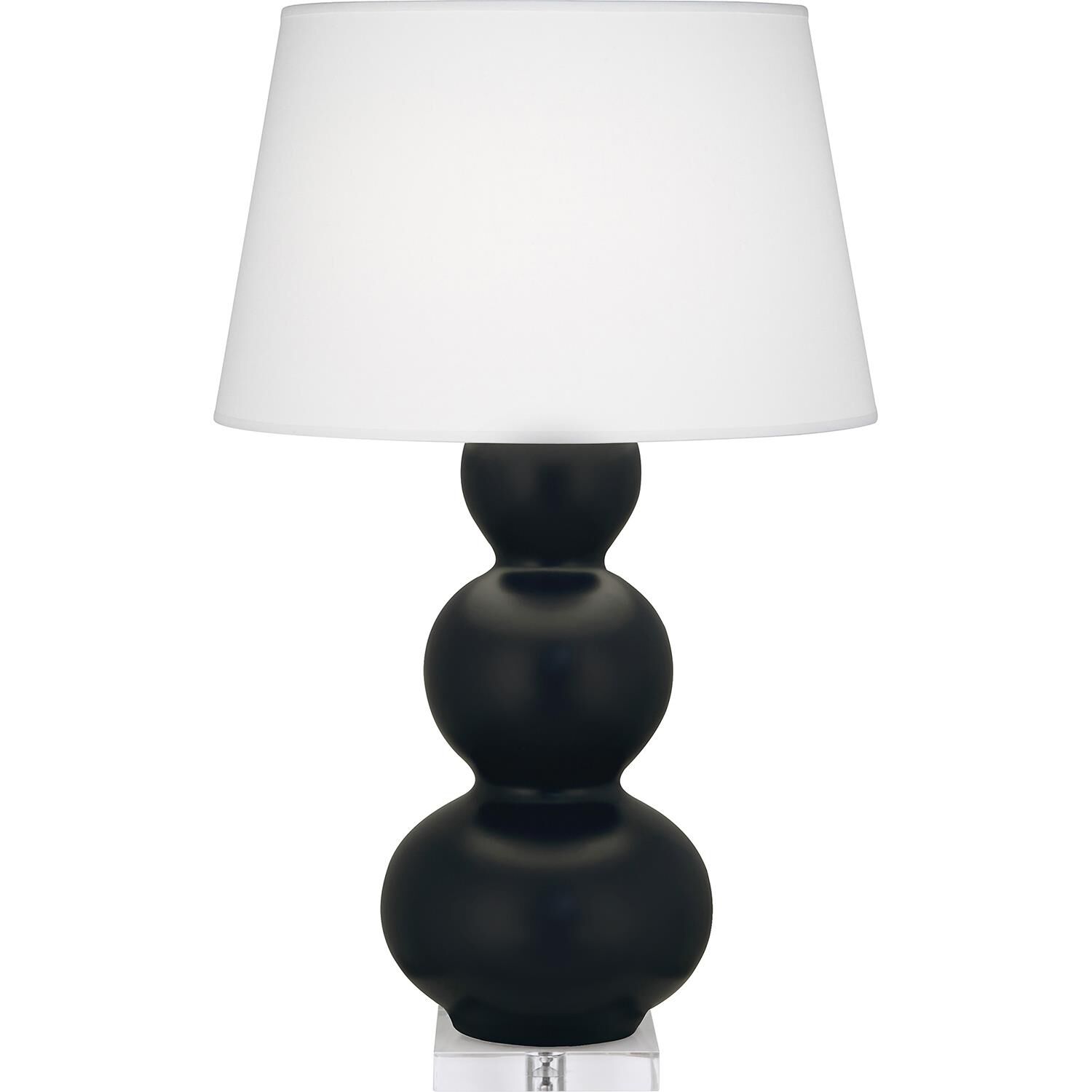 Triple Gourd 33 Inch Table Lamp by Robert Abbey