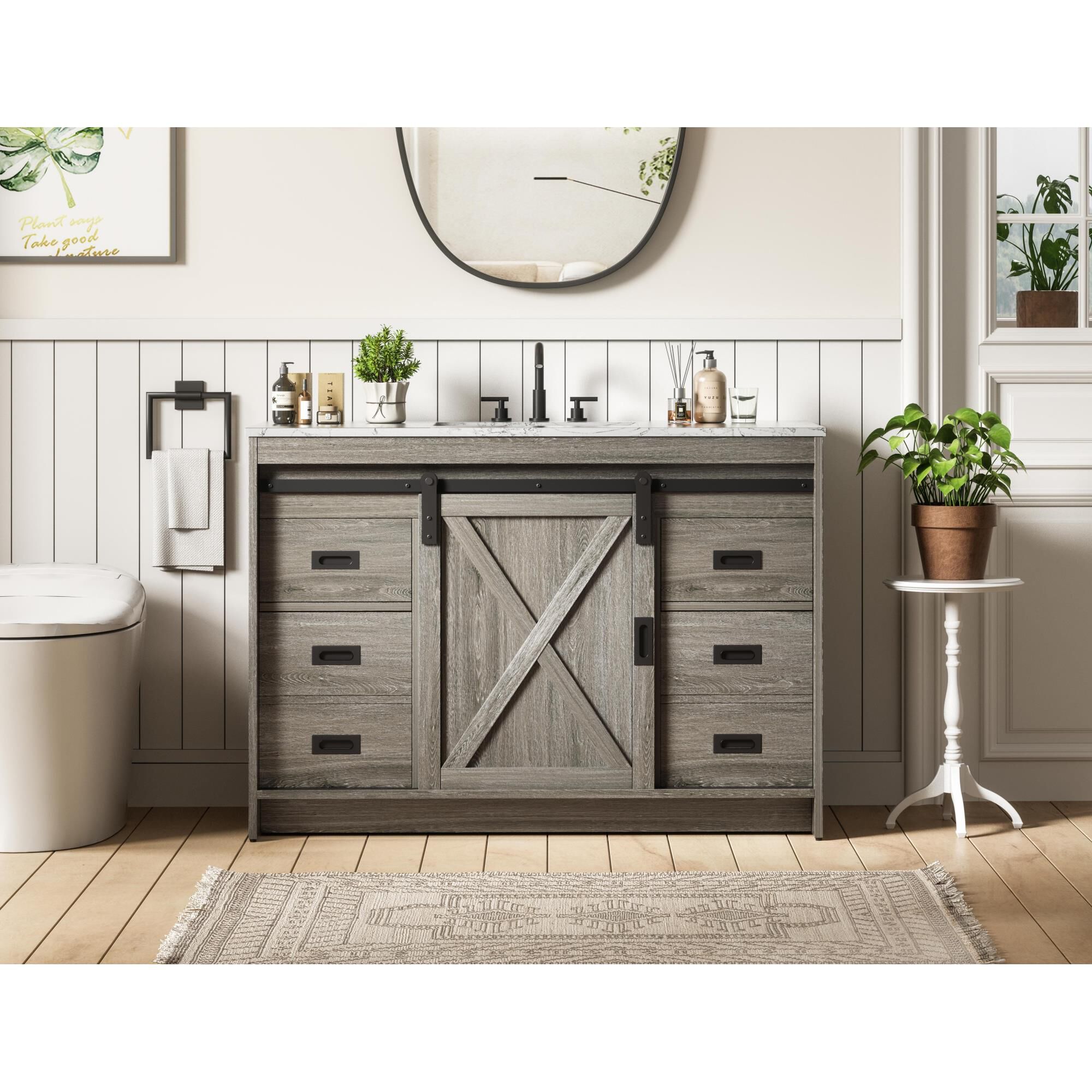 Austin 48 Inch Bath Vanity by Elegant Dcor