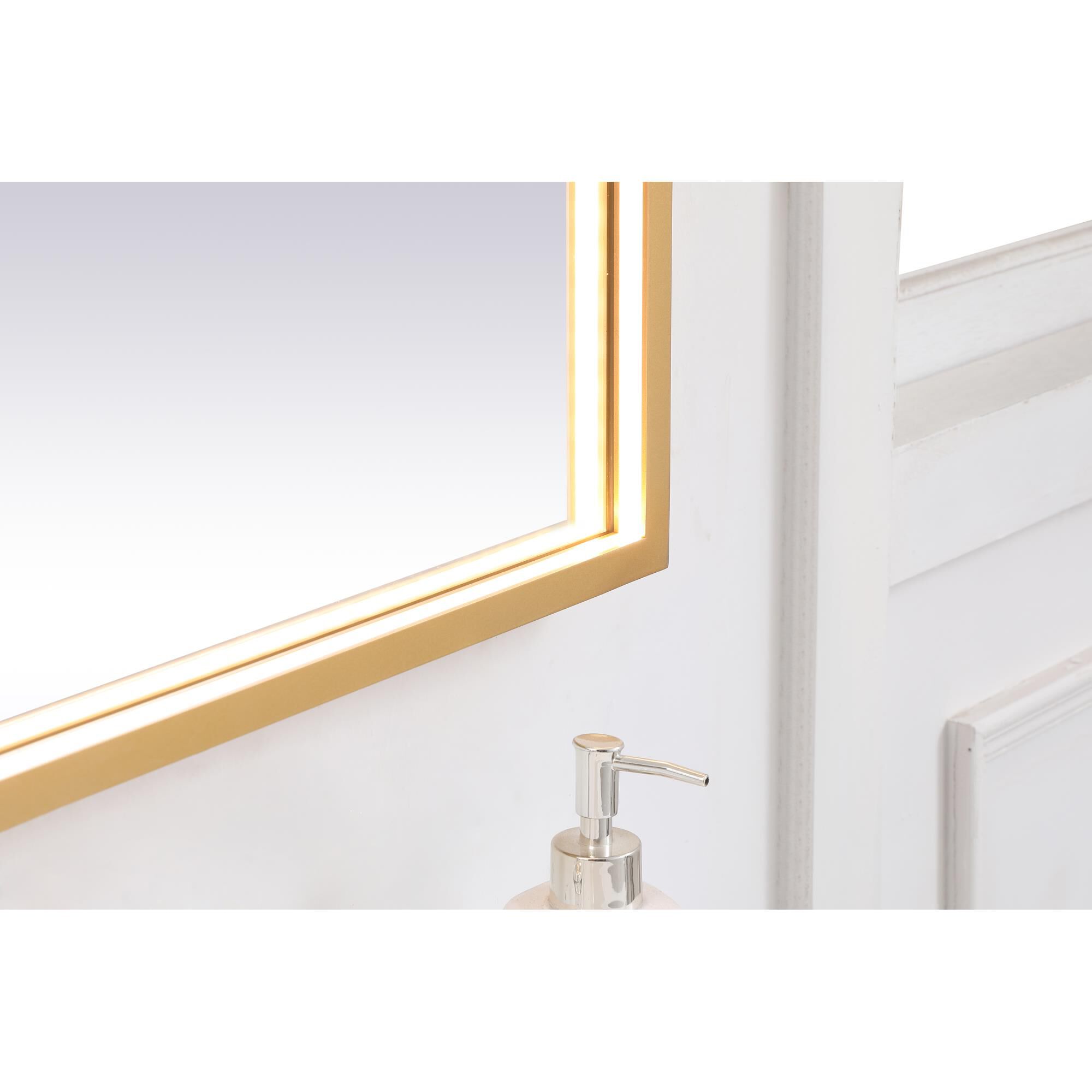 Pier LED Lighted Mirror by Elegant Decor