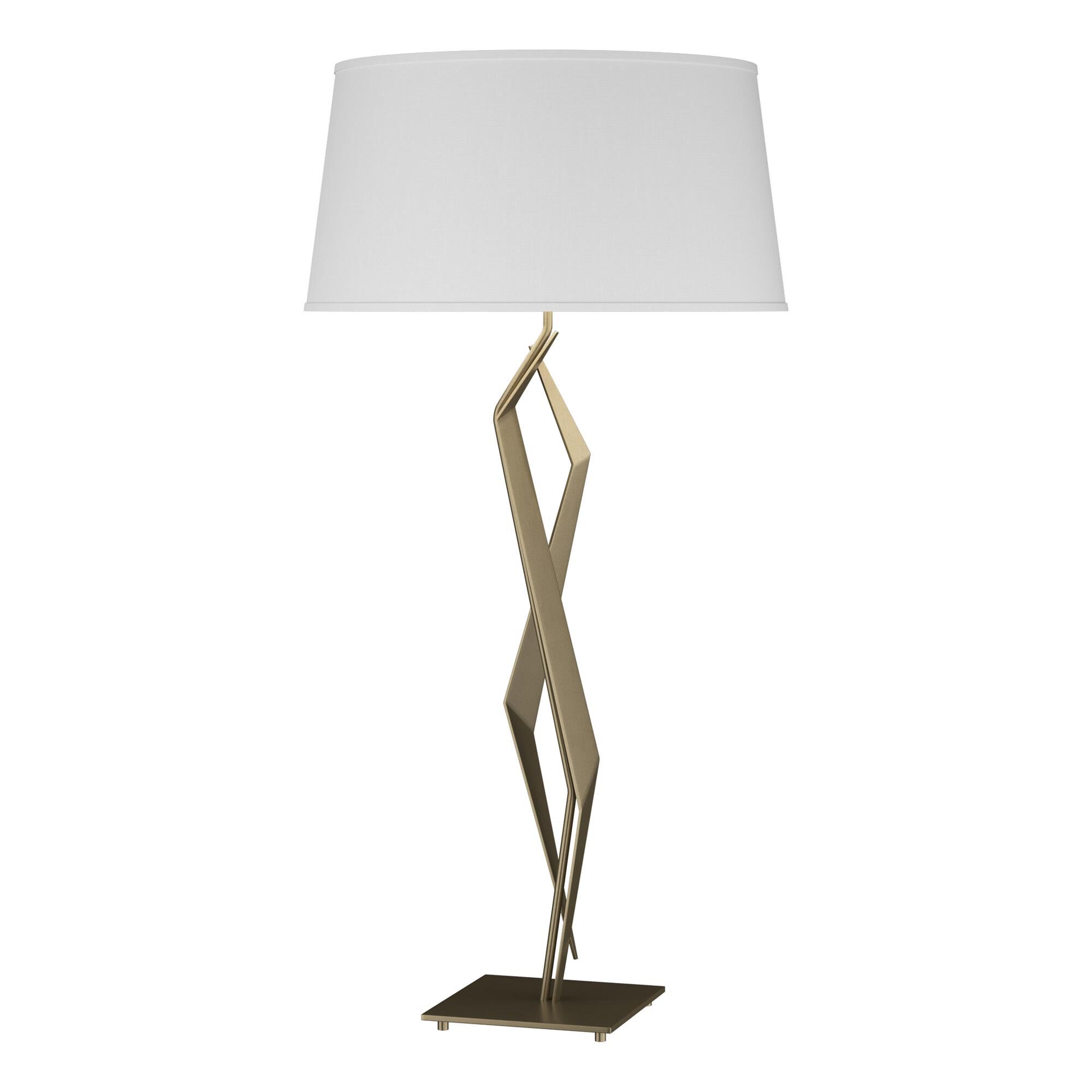 Shown in Soft Gold finish and Natural Anna shade