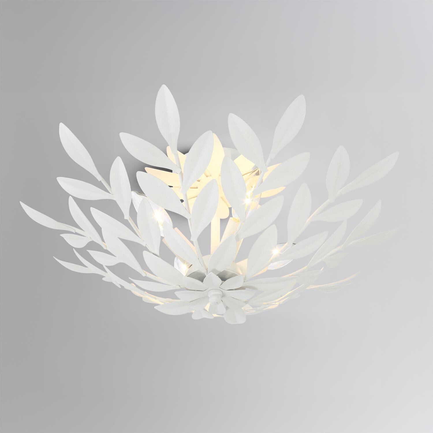 Broche 21 Inch Semi Flush Mount by Crystorama