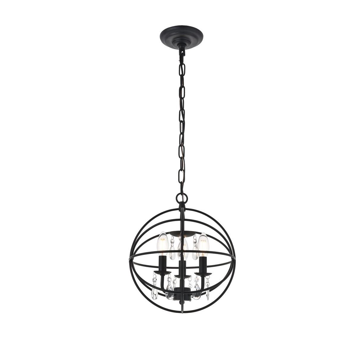 Wallace 12 Inch Mini Pendant by Elegant Lighting