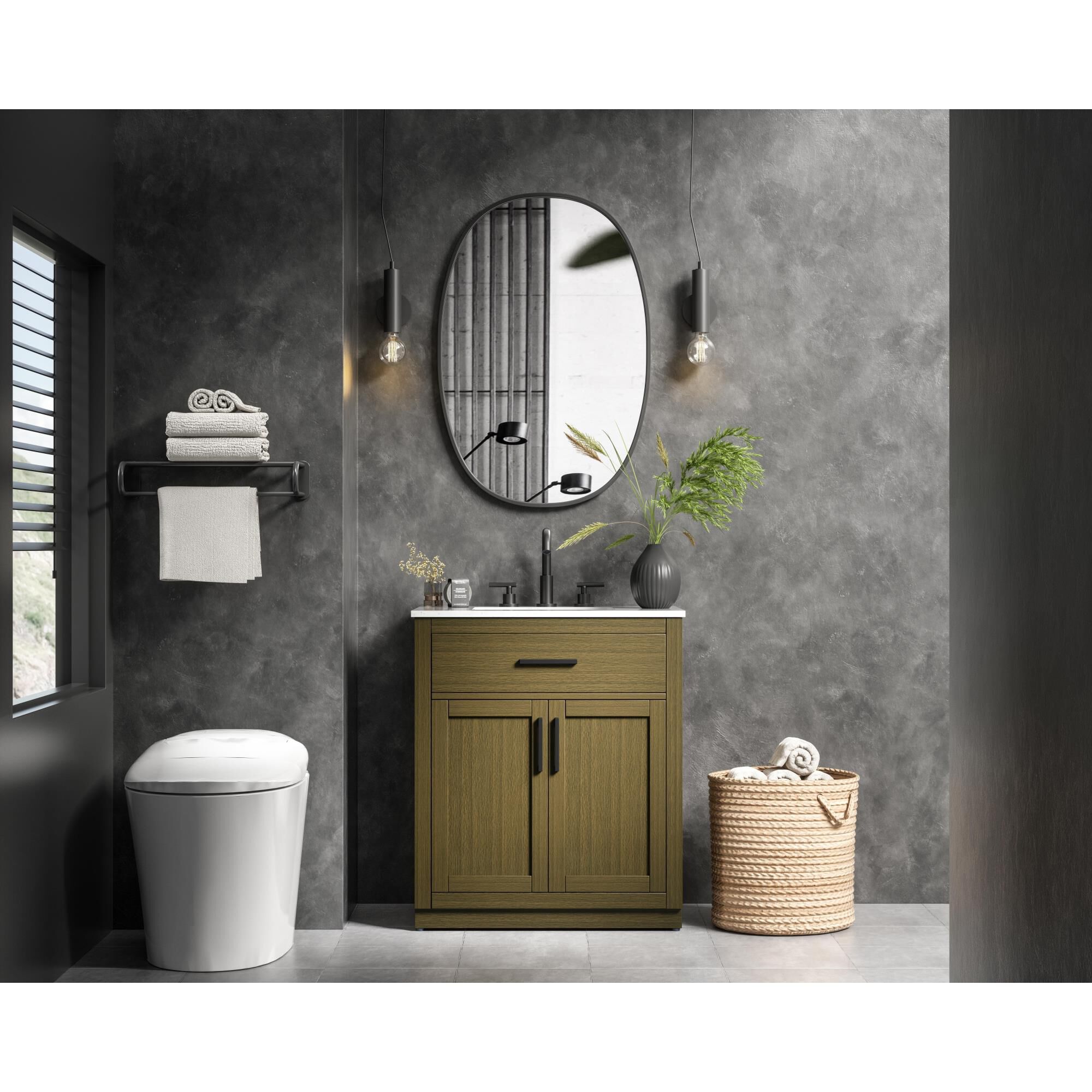 Shown in Chestnut Brown finish