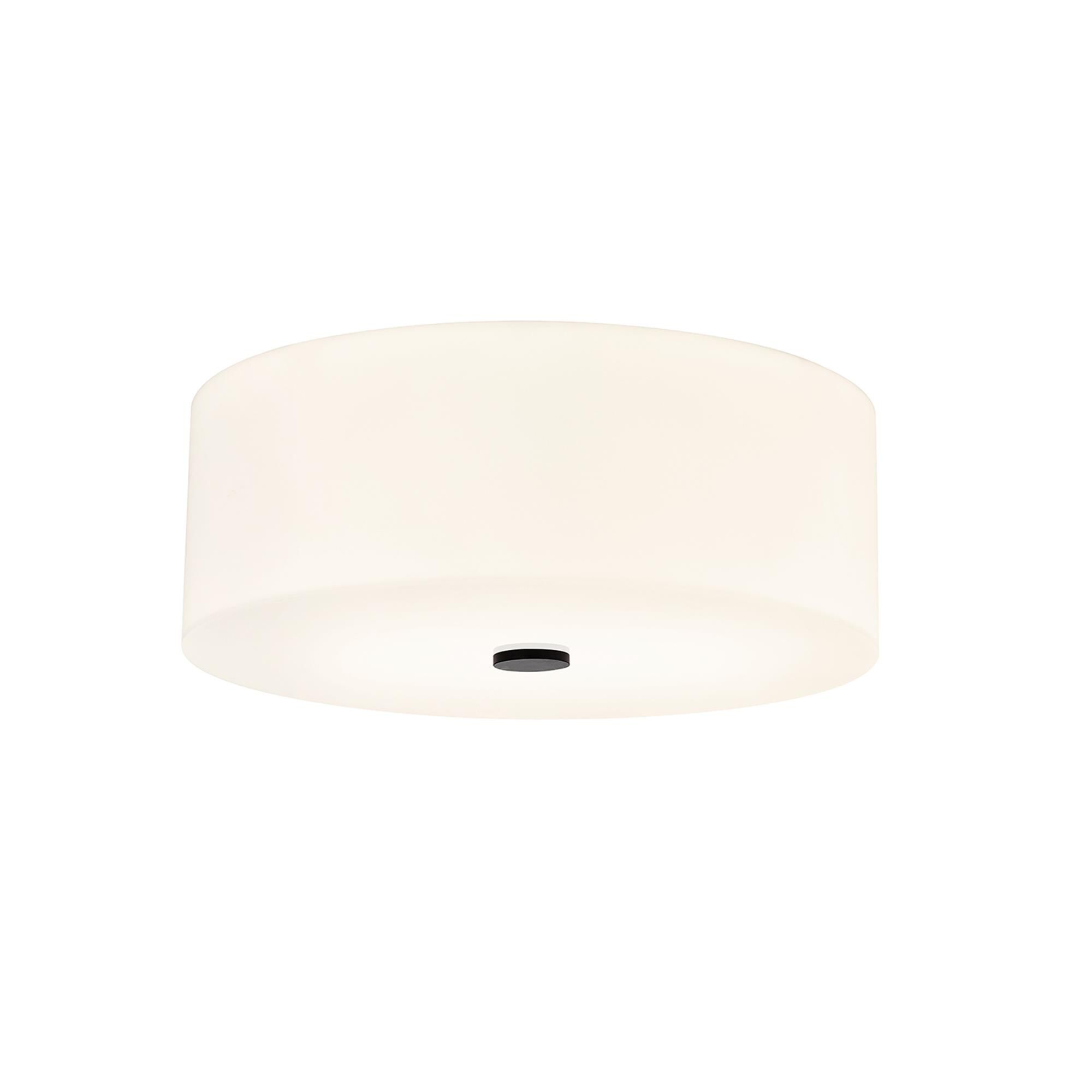 Shown in Matte Black finish and Opal shade