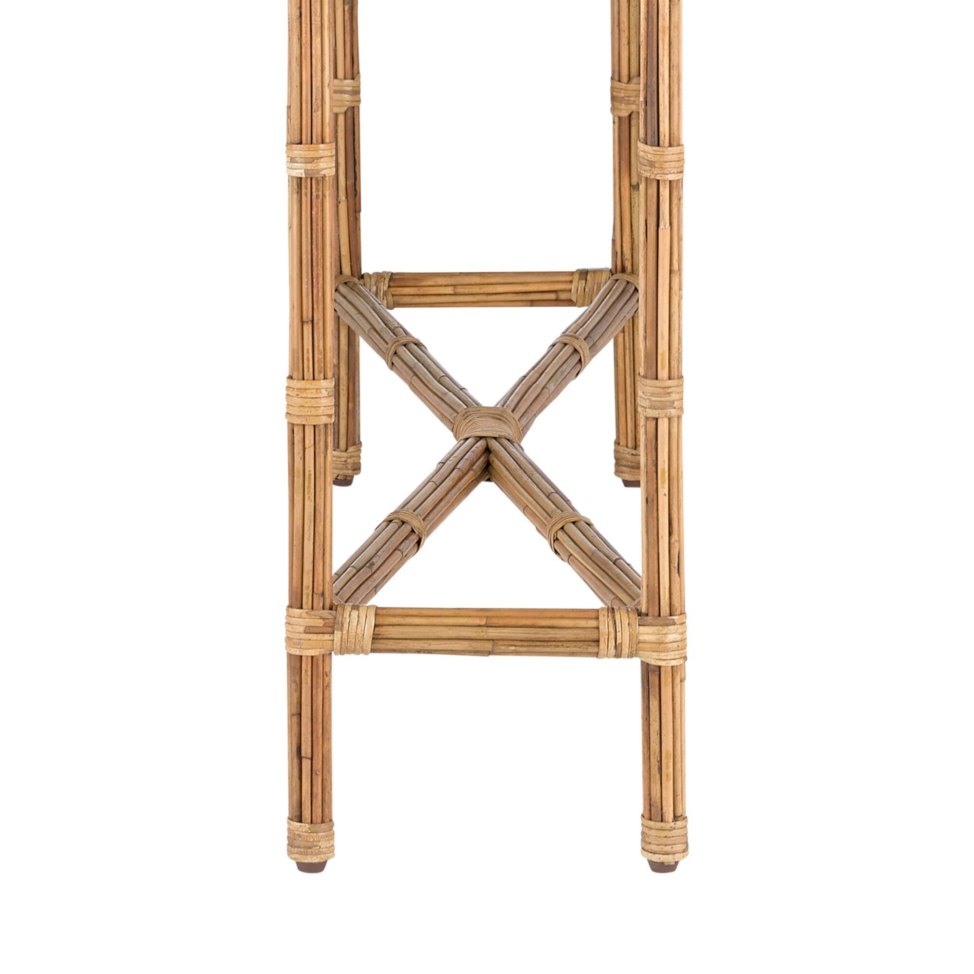 Shown in Natural Rattan - Clear finish