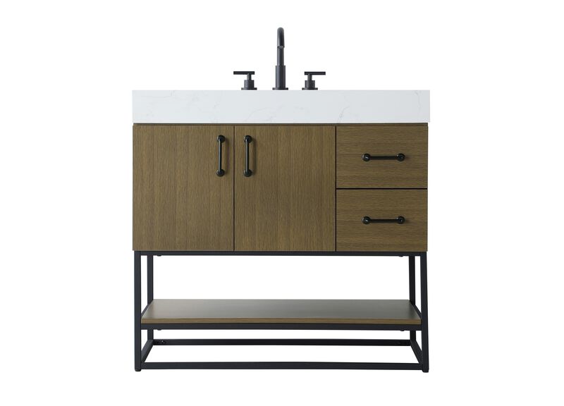 Caroline 36 Inch Bath Vanity by Elegant Dcor