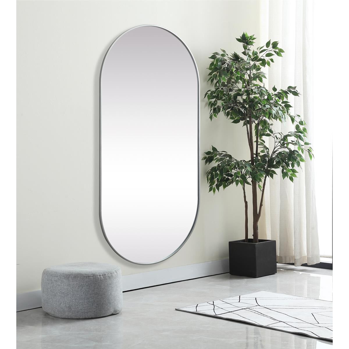 Shown in Silver finish