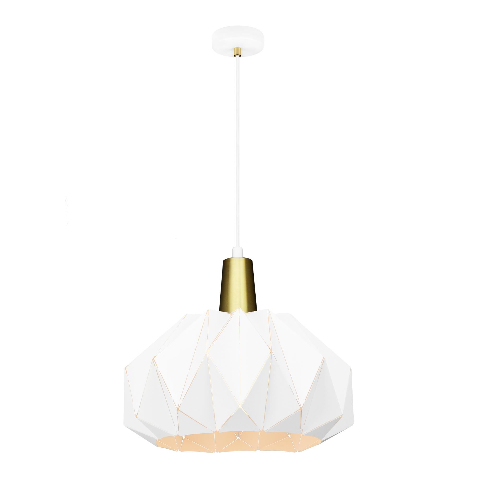 Shown in White finish