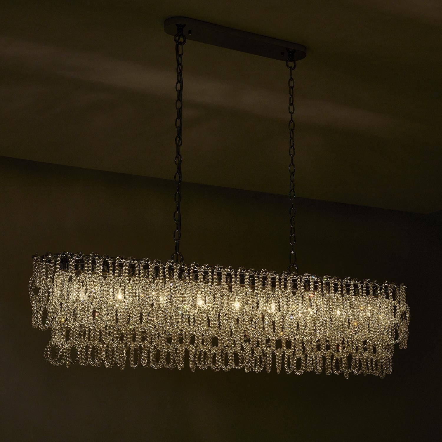 Loop 60 Inch Linear Suspension Light by Allegri