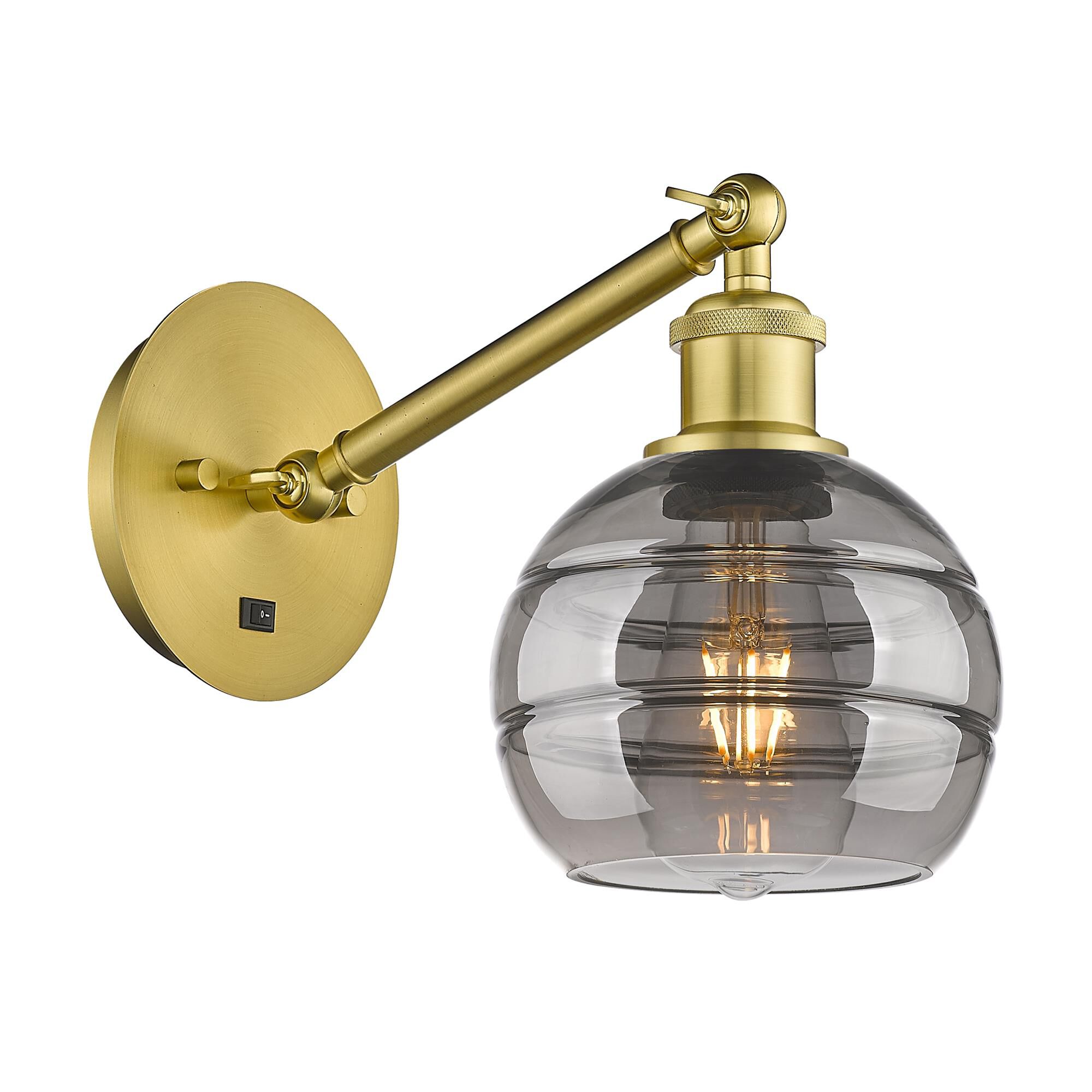 Bruno Marashlian Rochester 6 Inch Wall Swing Lamp by Innovations Lighting