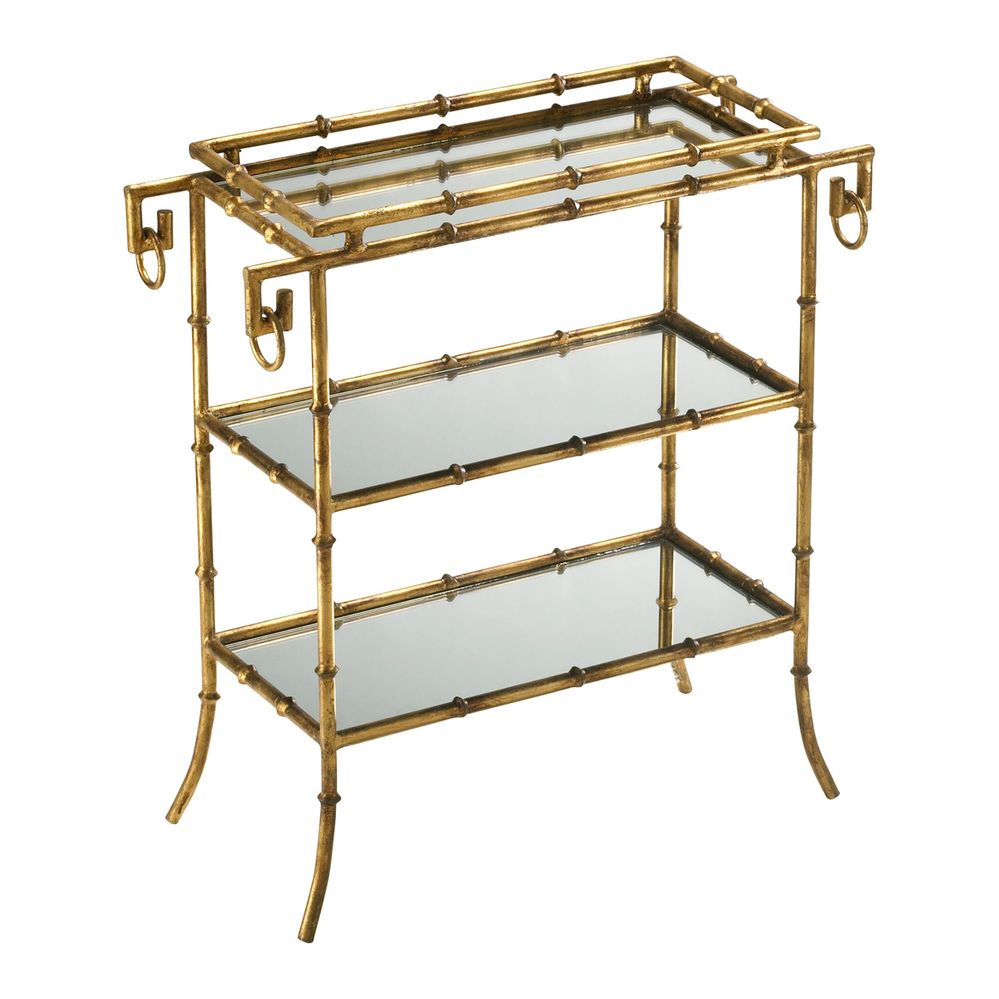 Shown in Gold finish and Gold glass