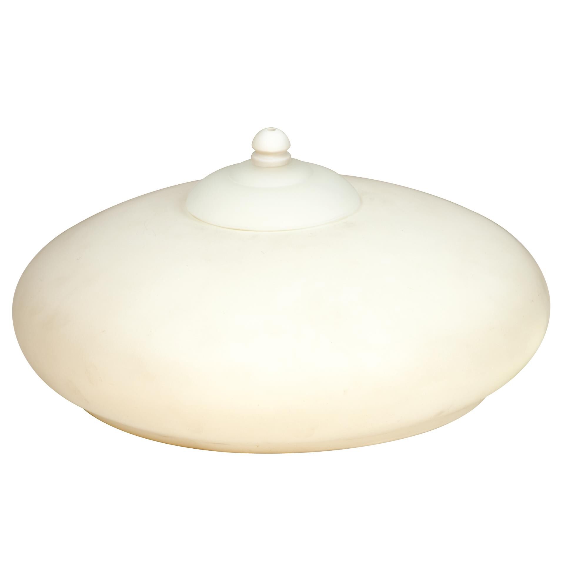 Shown in White finish and Yes glass and Yes shade