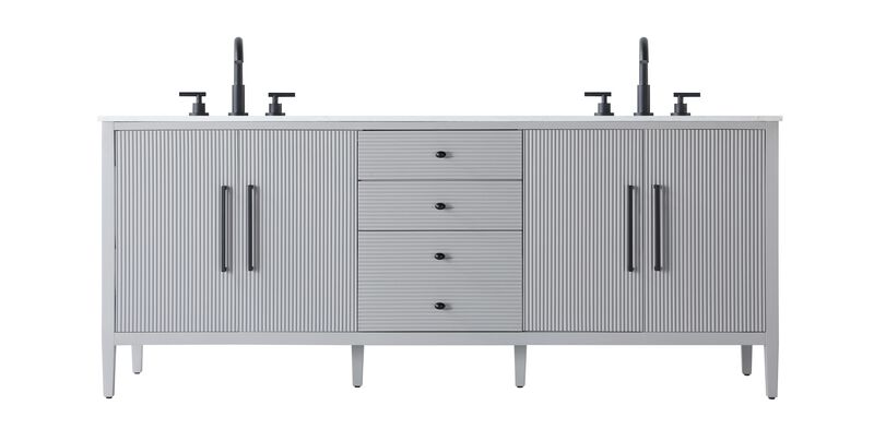 Blakely 84 Inch Bath Vanity by Elegant Dcor