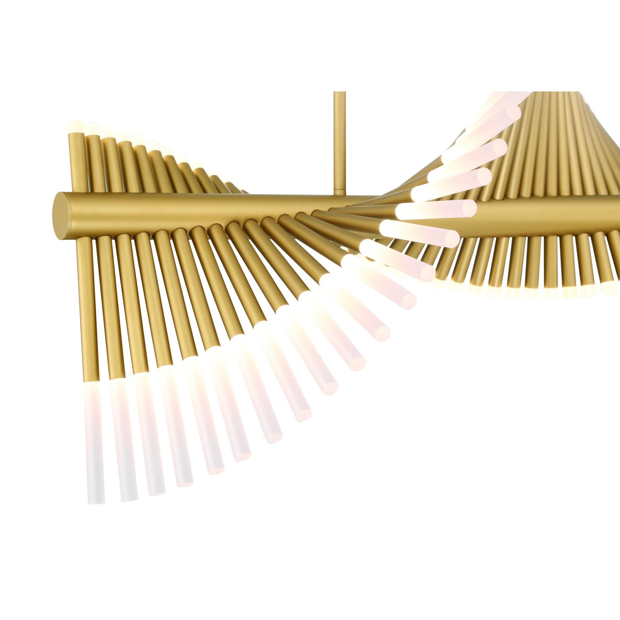 Voltik Small Linear Chandelier,
