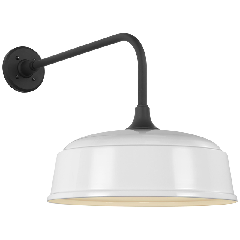 Thomas O'Brien Academy Barn Light 17 Inch Outdoor Wall Light by Visual Comfort Signature Collection