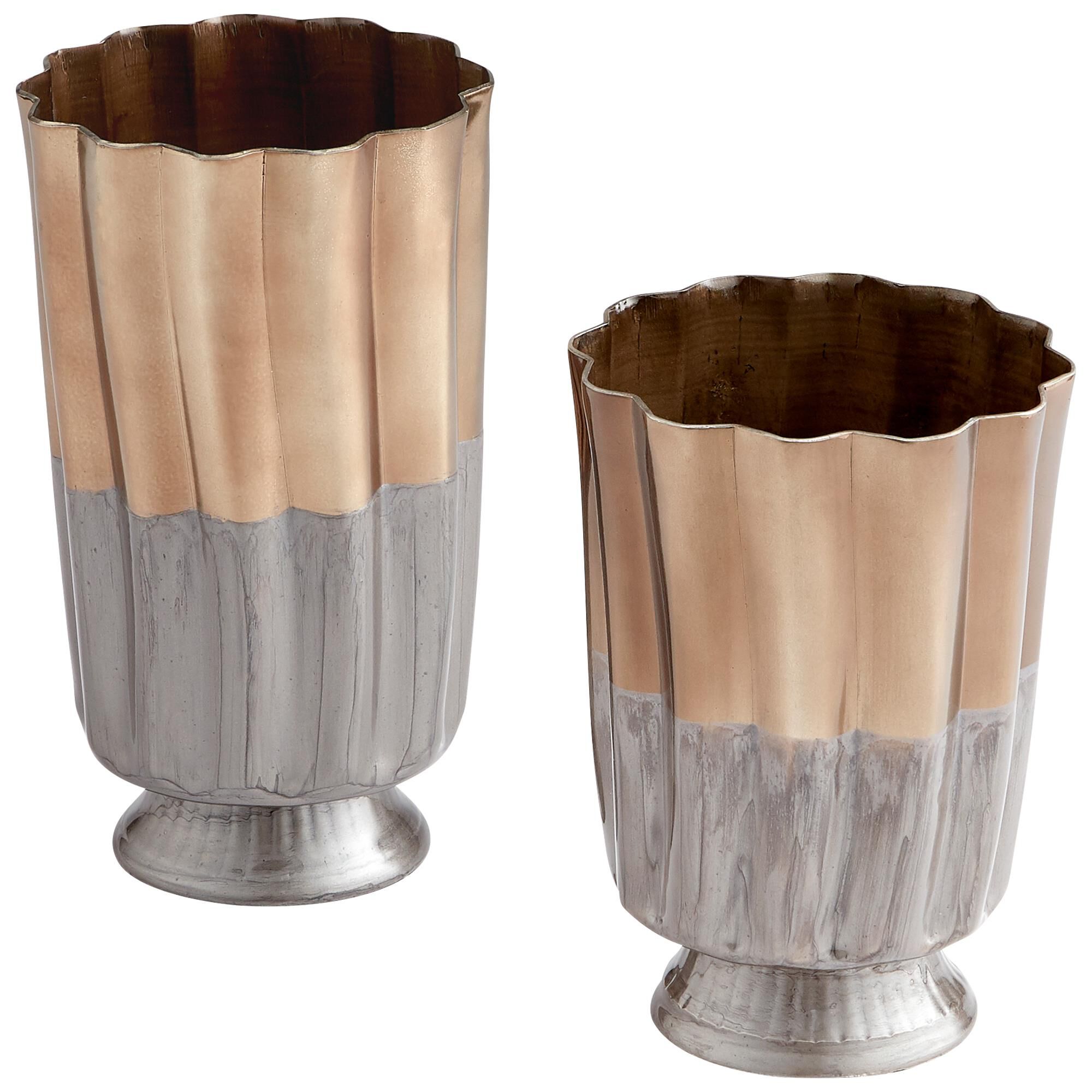 Twin Tones Vase Vase-Urn by Cyan Designs
