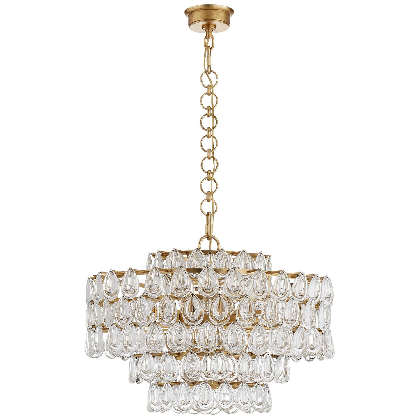 AERIN Liscia 25 Inch 12 Light Chandelier by Visual Comfort Signature Collection