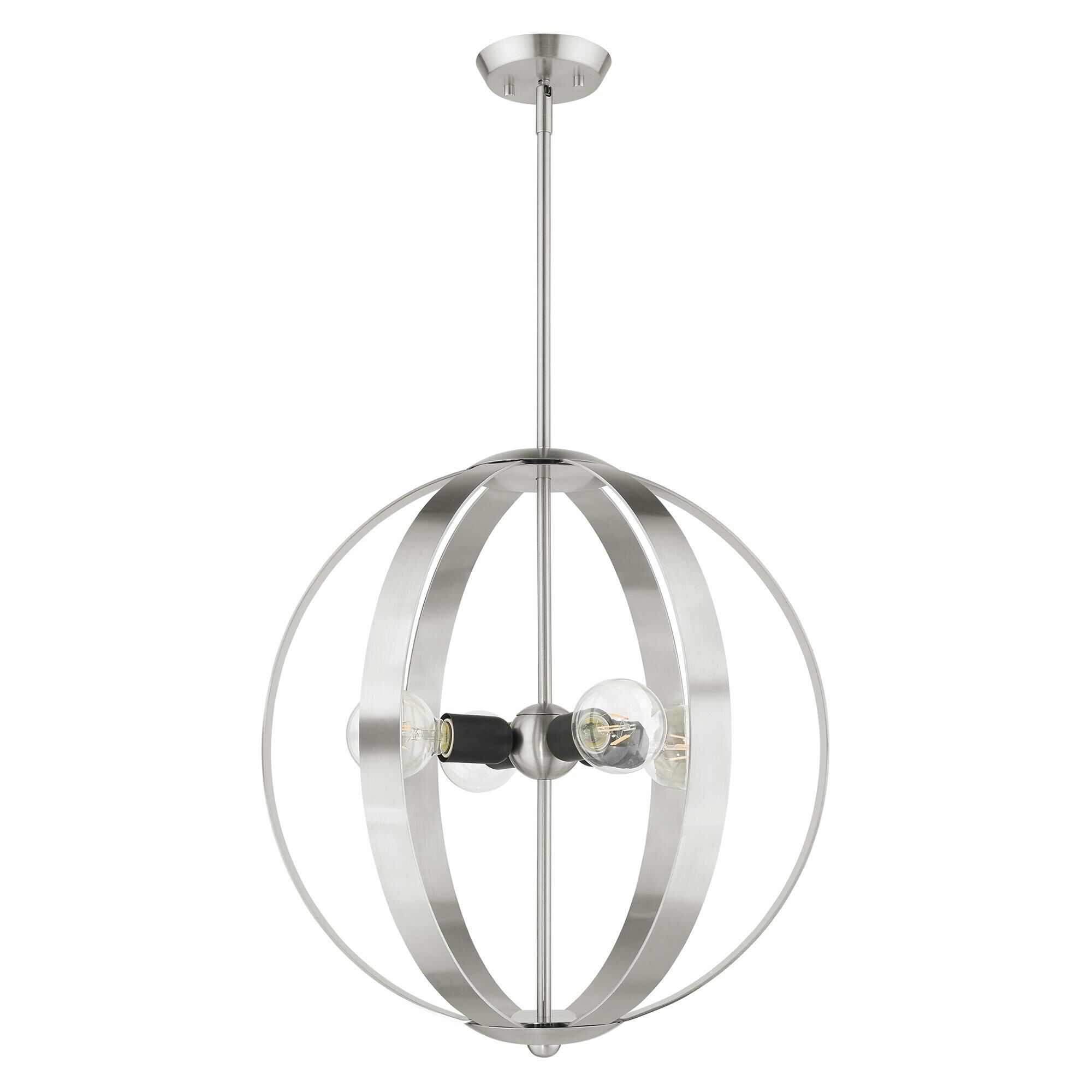 Modesto 4 Light Mini Chandelier by Livex Lighting