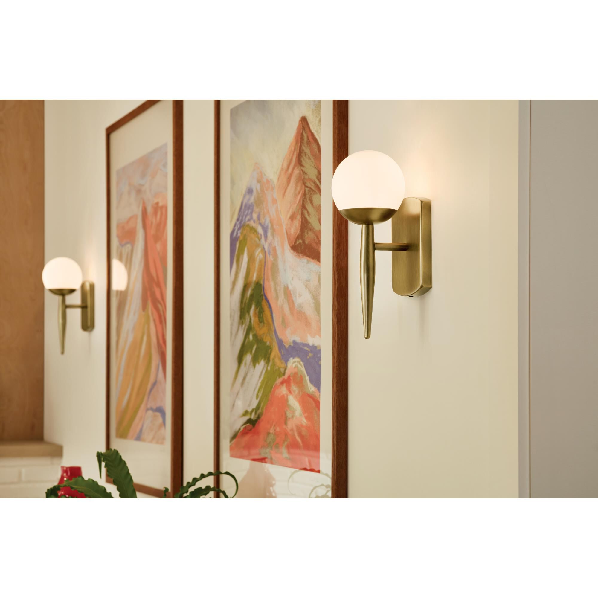 Shown in Natural Brass finish