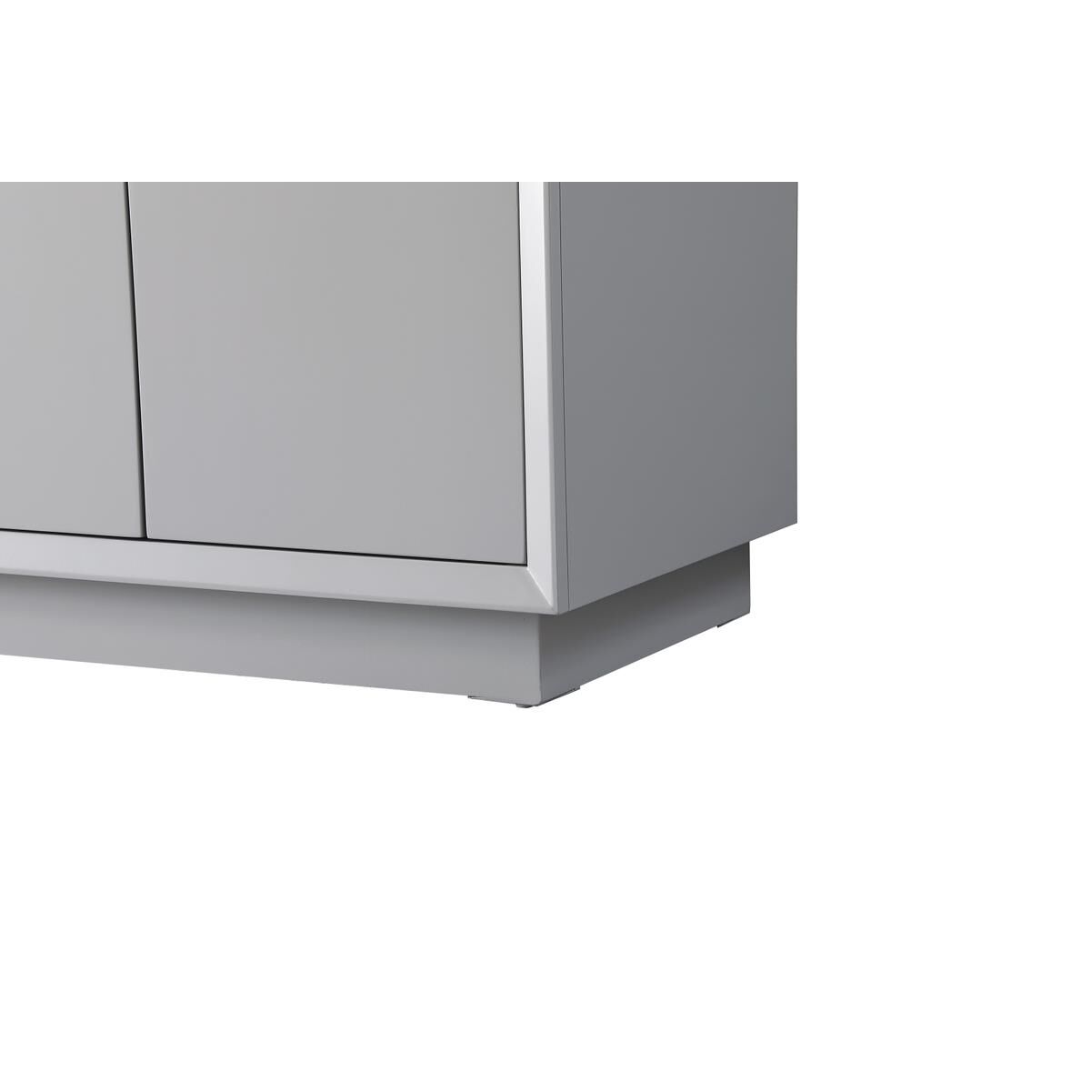 Shown in Grey finish