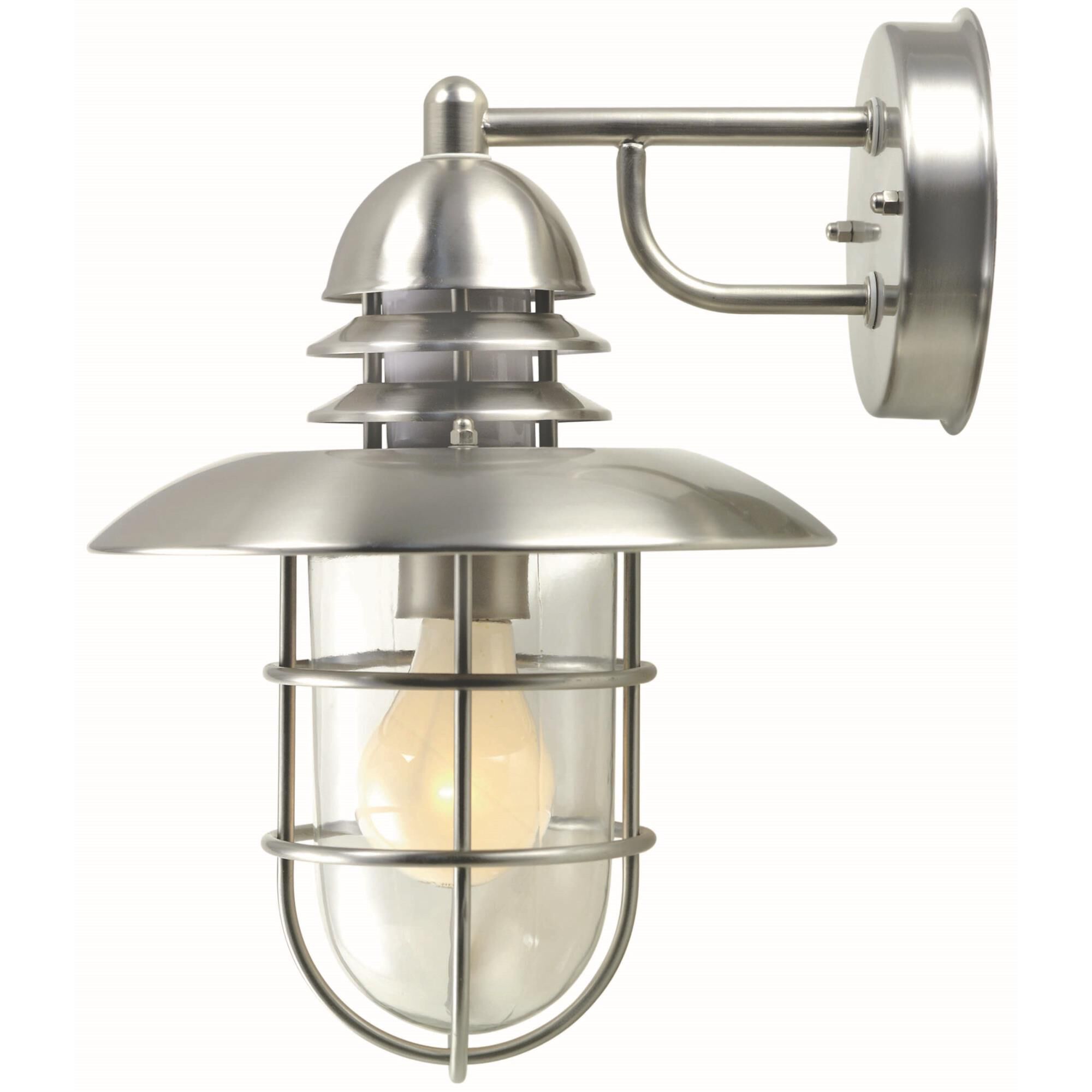 Lamppost 13 Inch Tall 1 Light Outdoor Wall Light by Lite Source