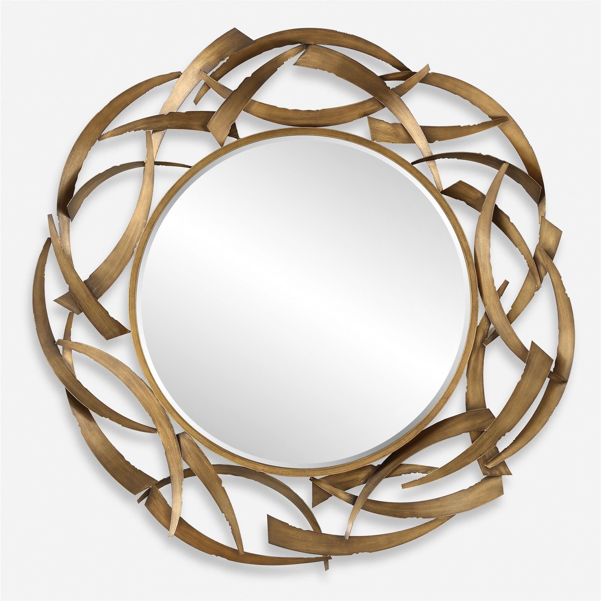Grace Feyock Cutting Edge 55 Inch Decorative Mirror by Uttermost