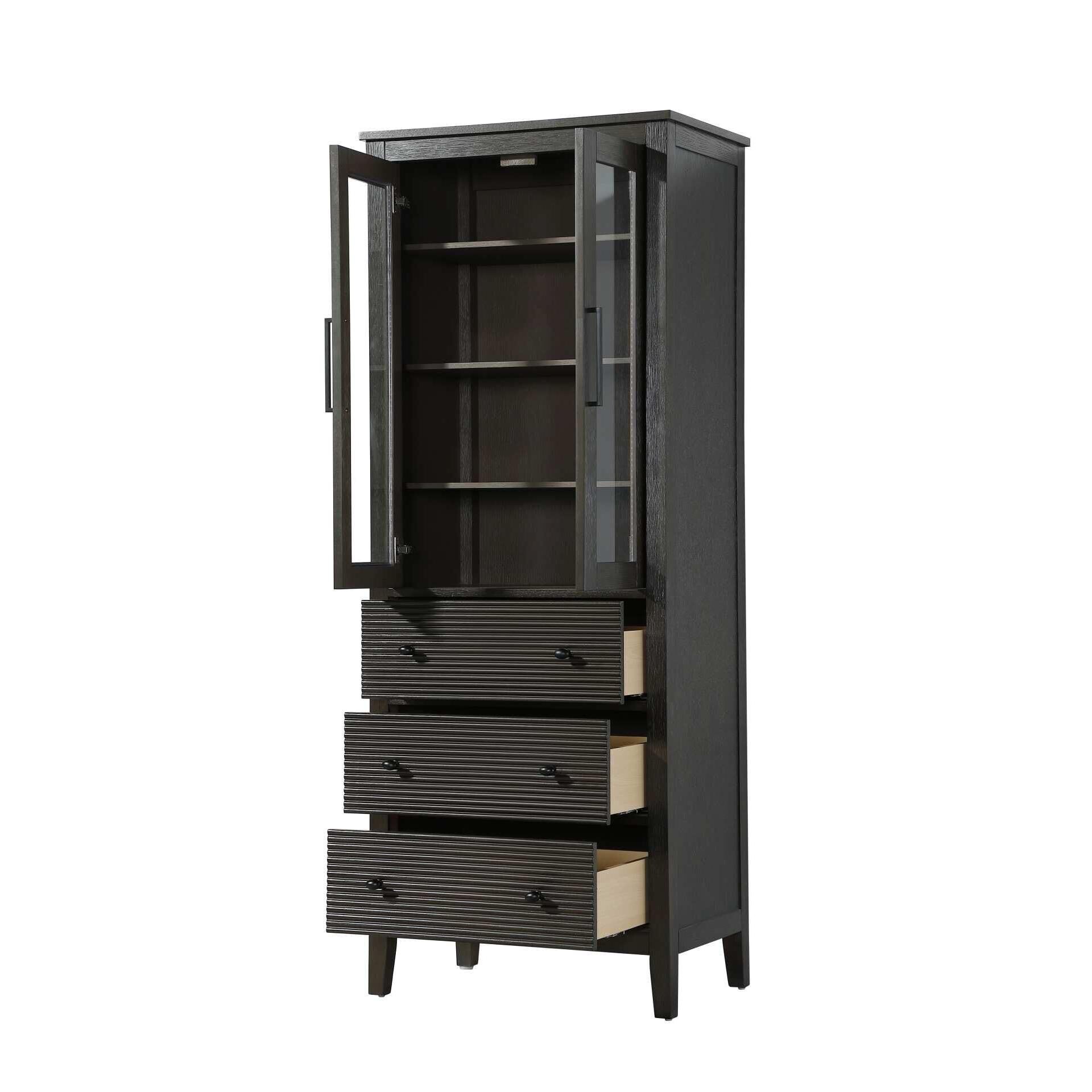 Blakely 72 Inch Storage Cabinet by Elegant Decor