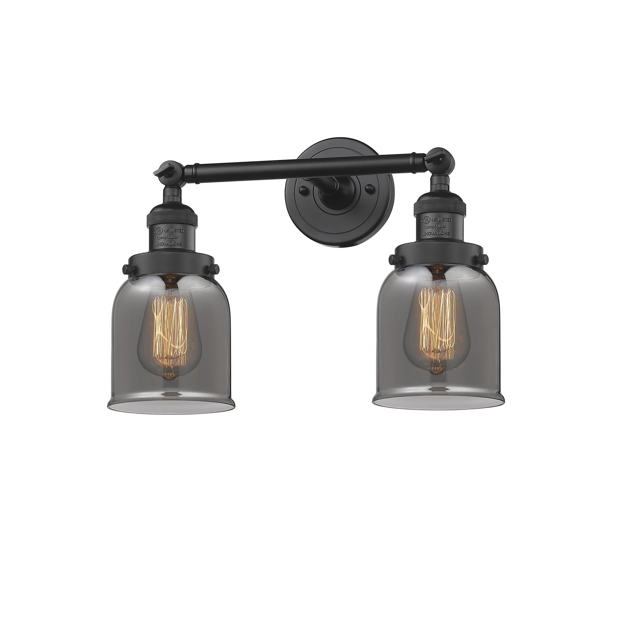Bruno Marashlian Small Bell 16 Inch 2 Light Bath Vanity Light by Innovations Lighting