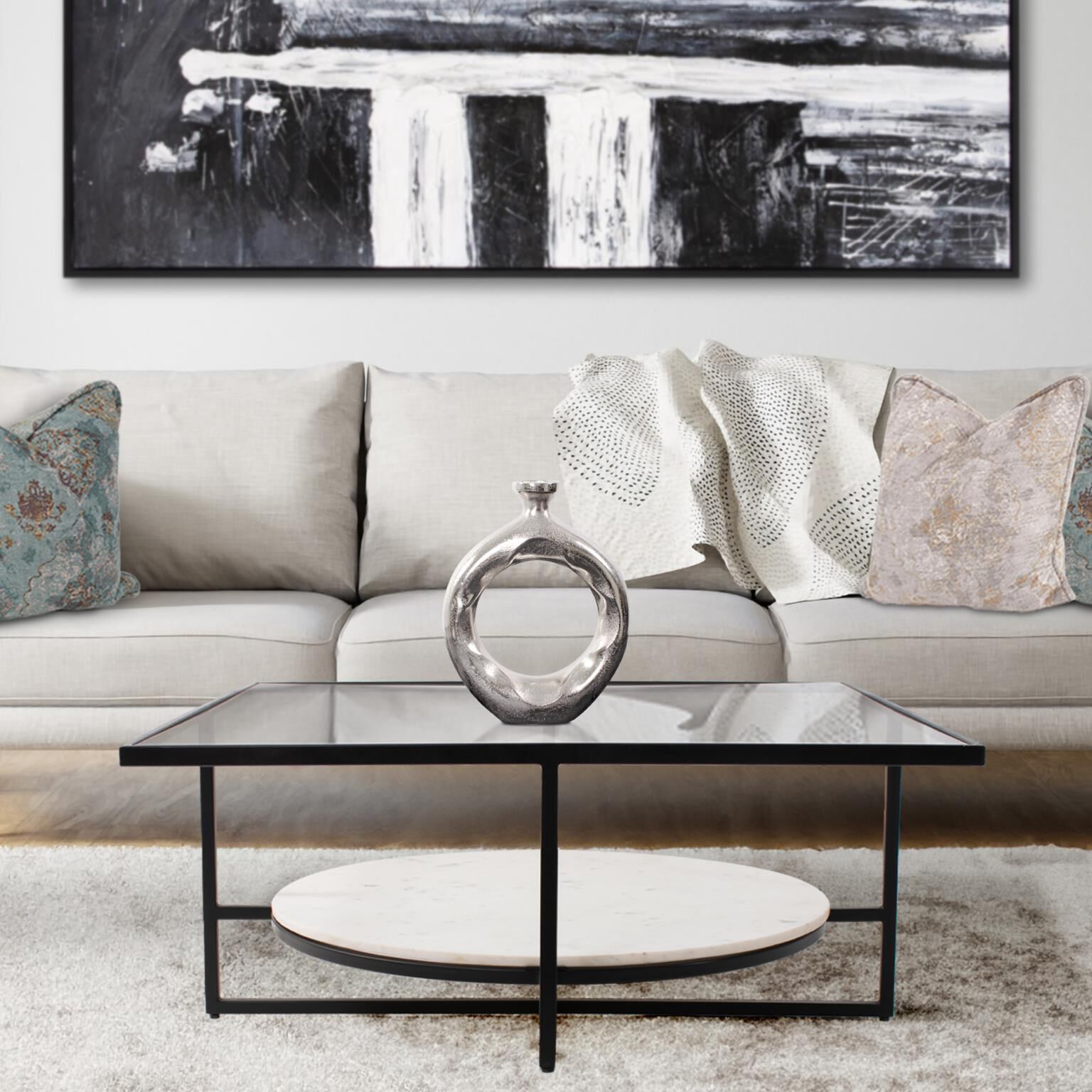 Gianni Coffee Table by Howard Elliott Collection