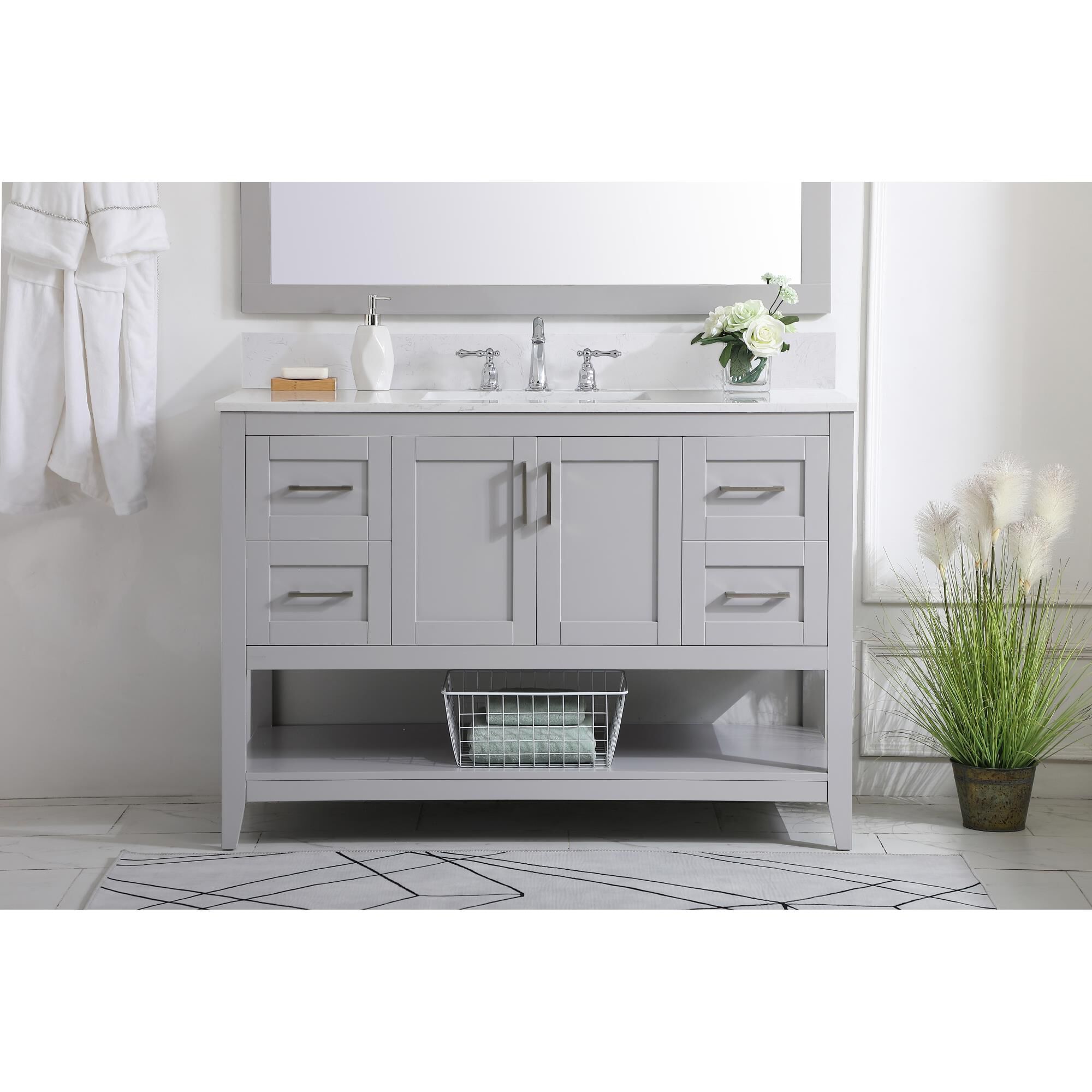 Aubrey Bath Vanity by Elegant Decor