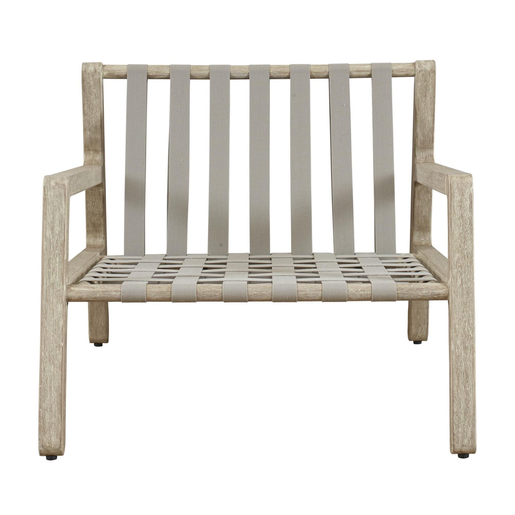 Pietro Morucci Strapped 29 Inch Accent Chair by Uttermost