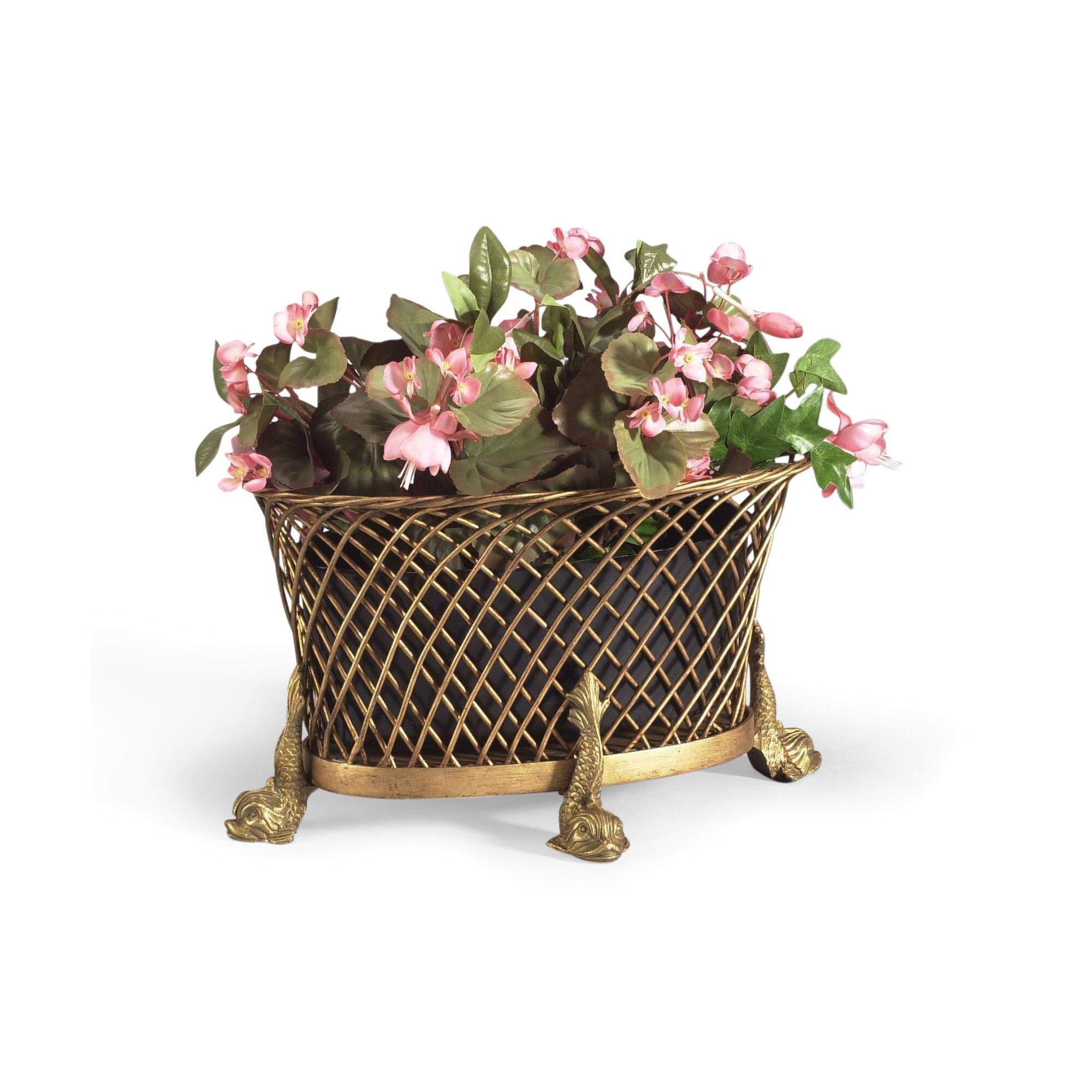 Shown in Antique Gold finish