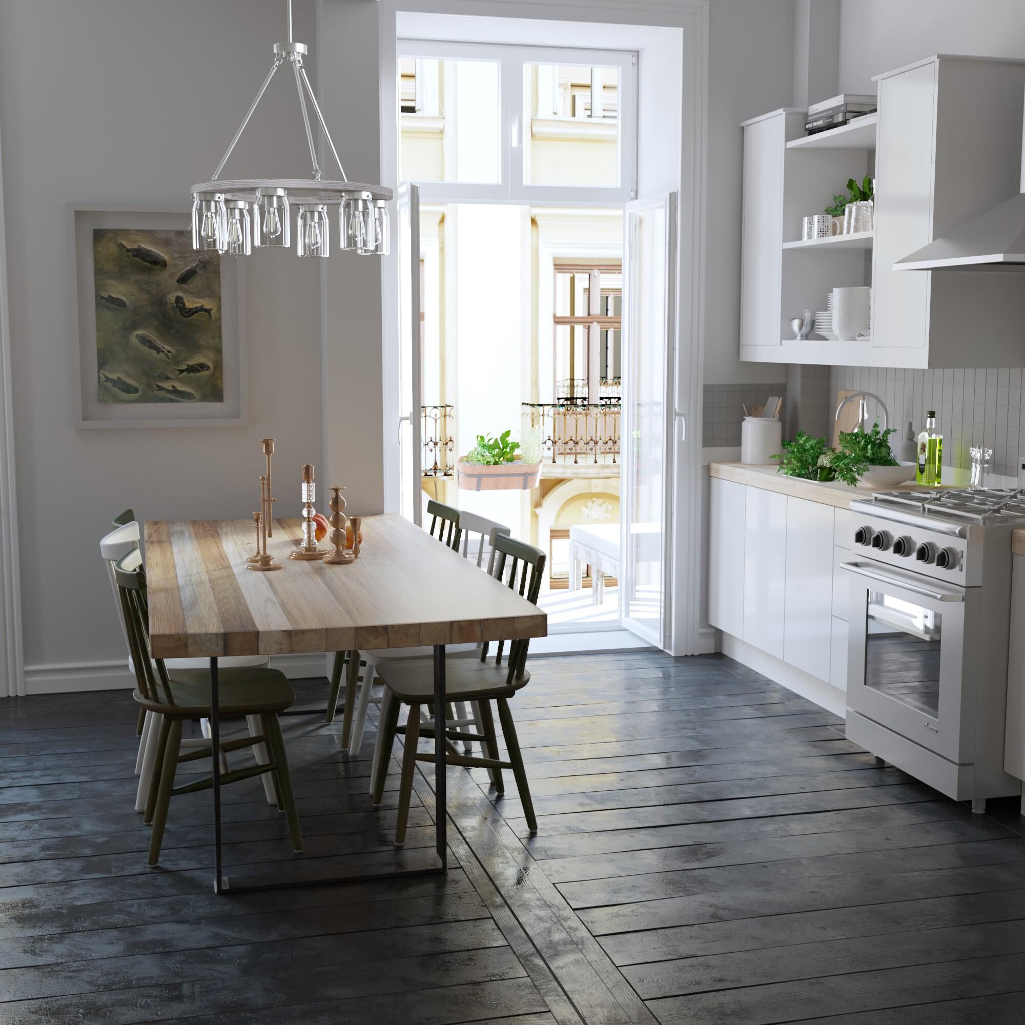 Shown in Brushed Nickel finish