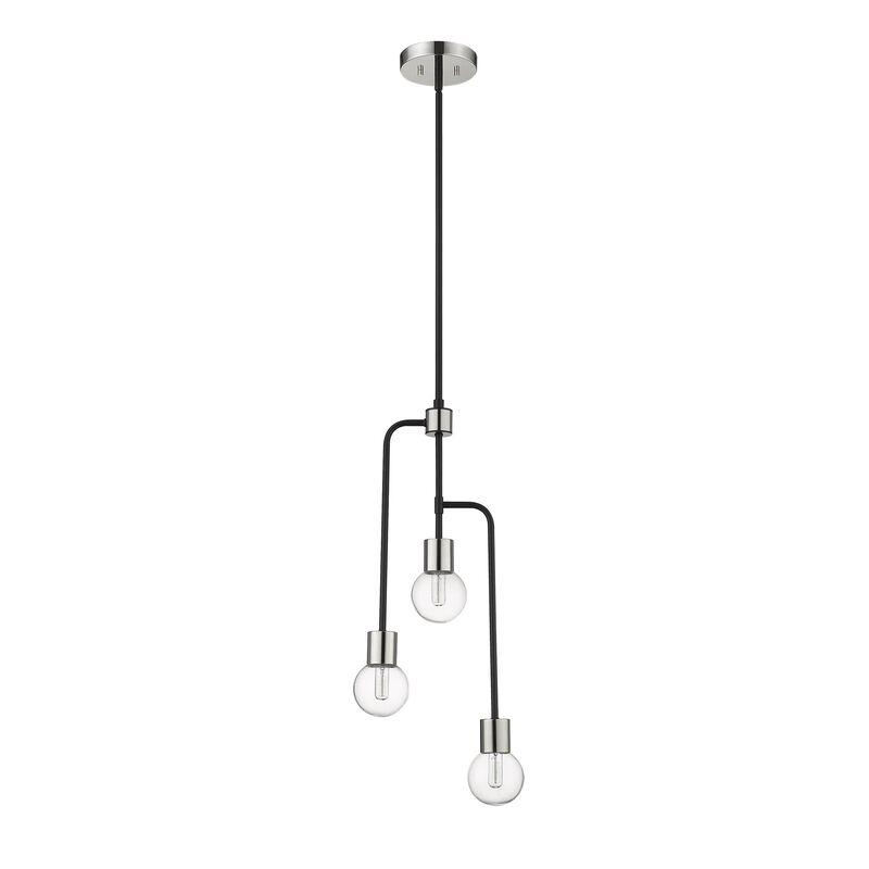 Neutra 11 Inch 3 Light Mini Chandelier by Z-Lite