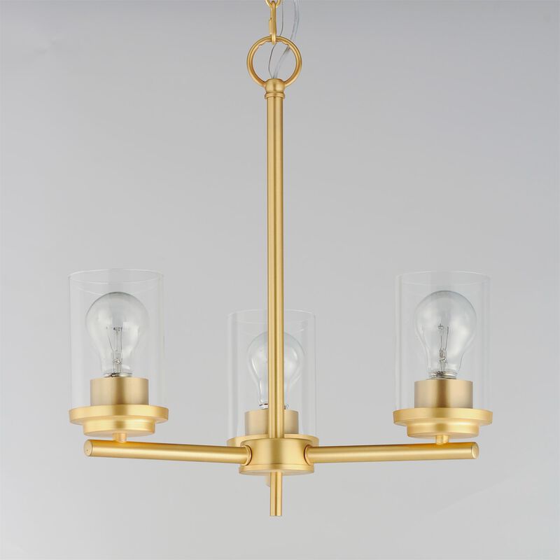 Corona 16 Inch 3 Light Mini Chandelier by Maxim Lighting