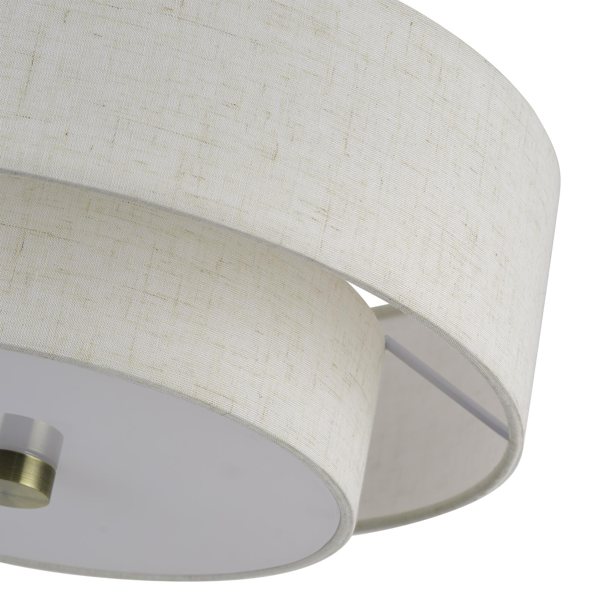 Monroe 13 Inch Semi Flush Mount by Livex Lighting