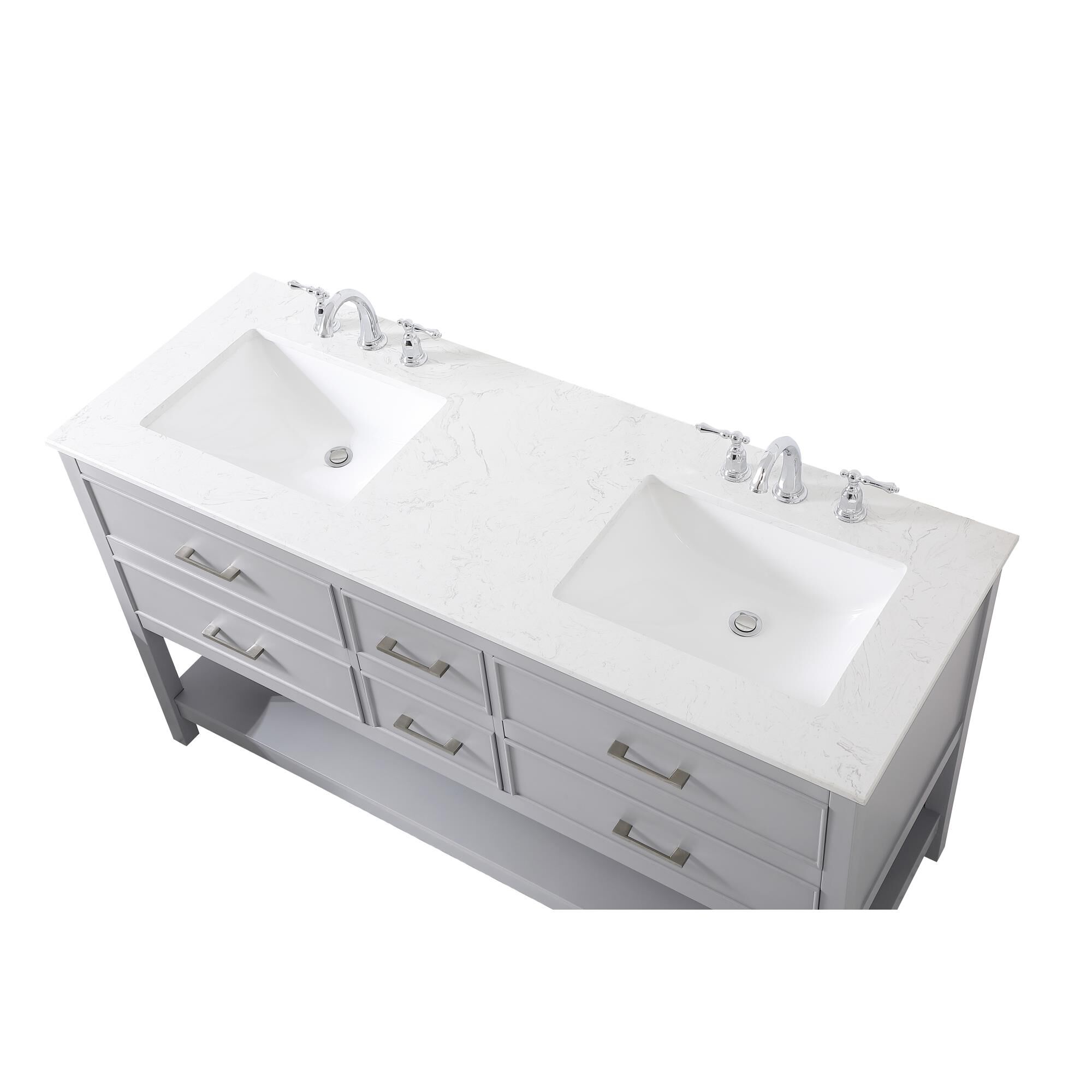 Shown in Gray finish