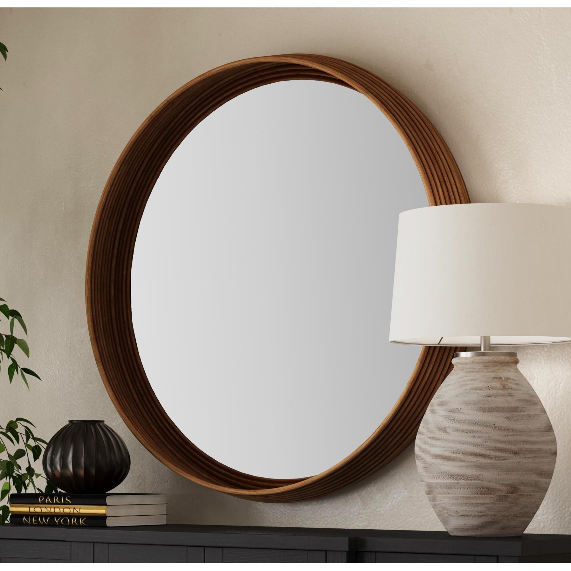 Marcella 48 Inch Decorative Mirror by Bassett Mirror Company