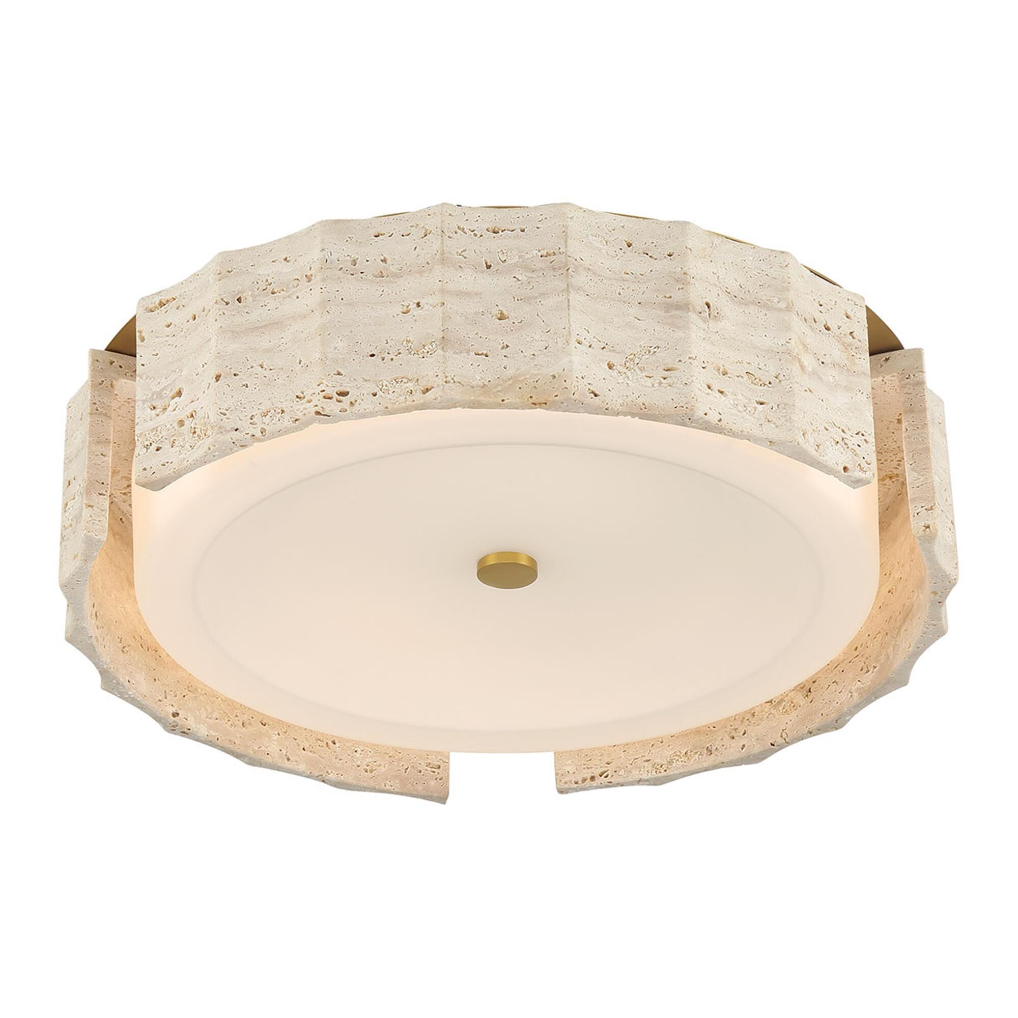 Shown in Gold finish and Opal Etched glass