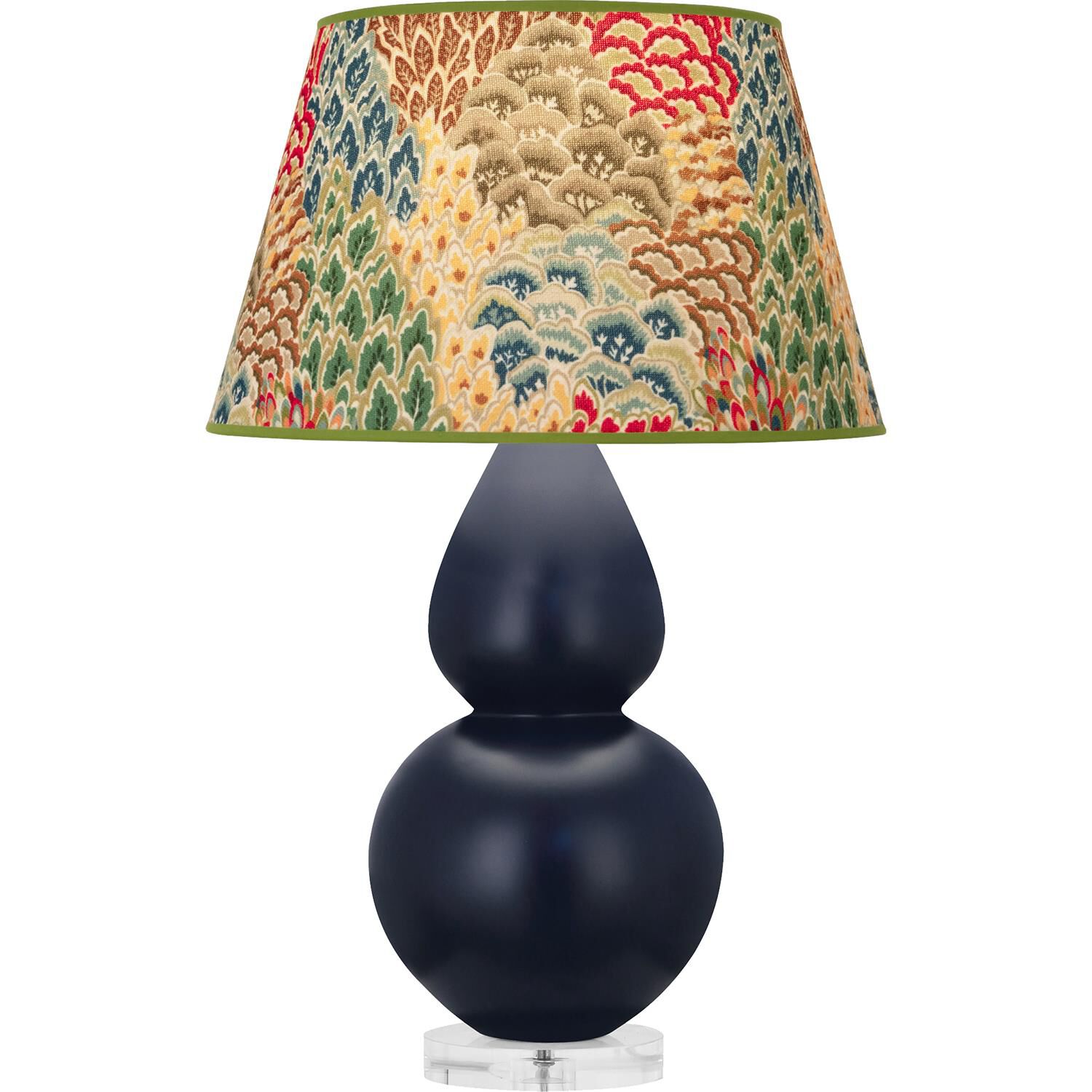 Double Gourd 31 Inch Table Lamp by Robert Abbey