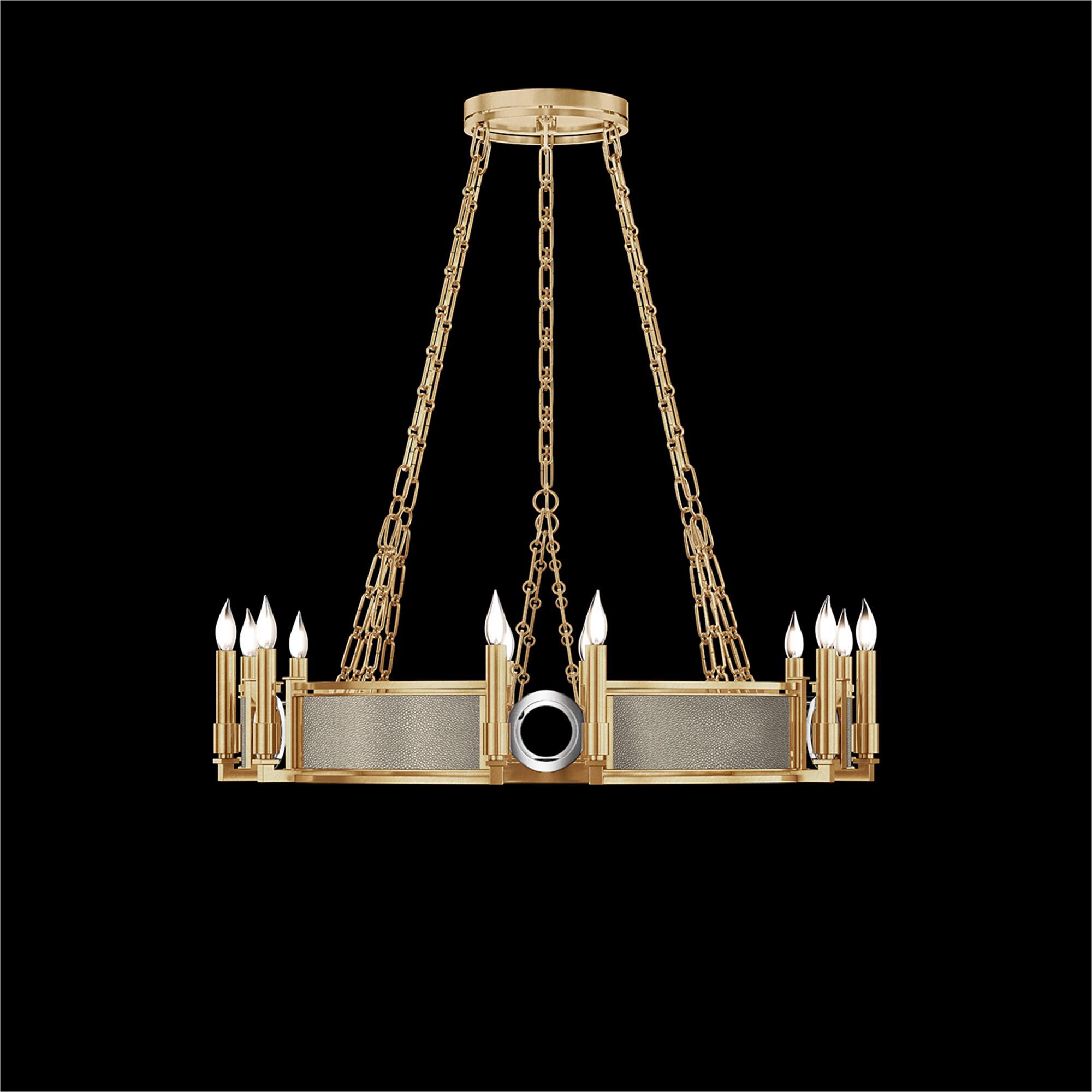 Mirage 36 Inch Chandelier by Fine Art Handcrafted Lighting