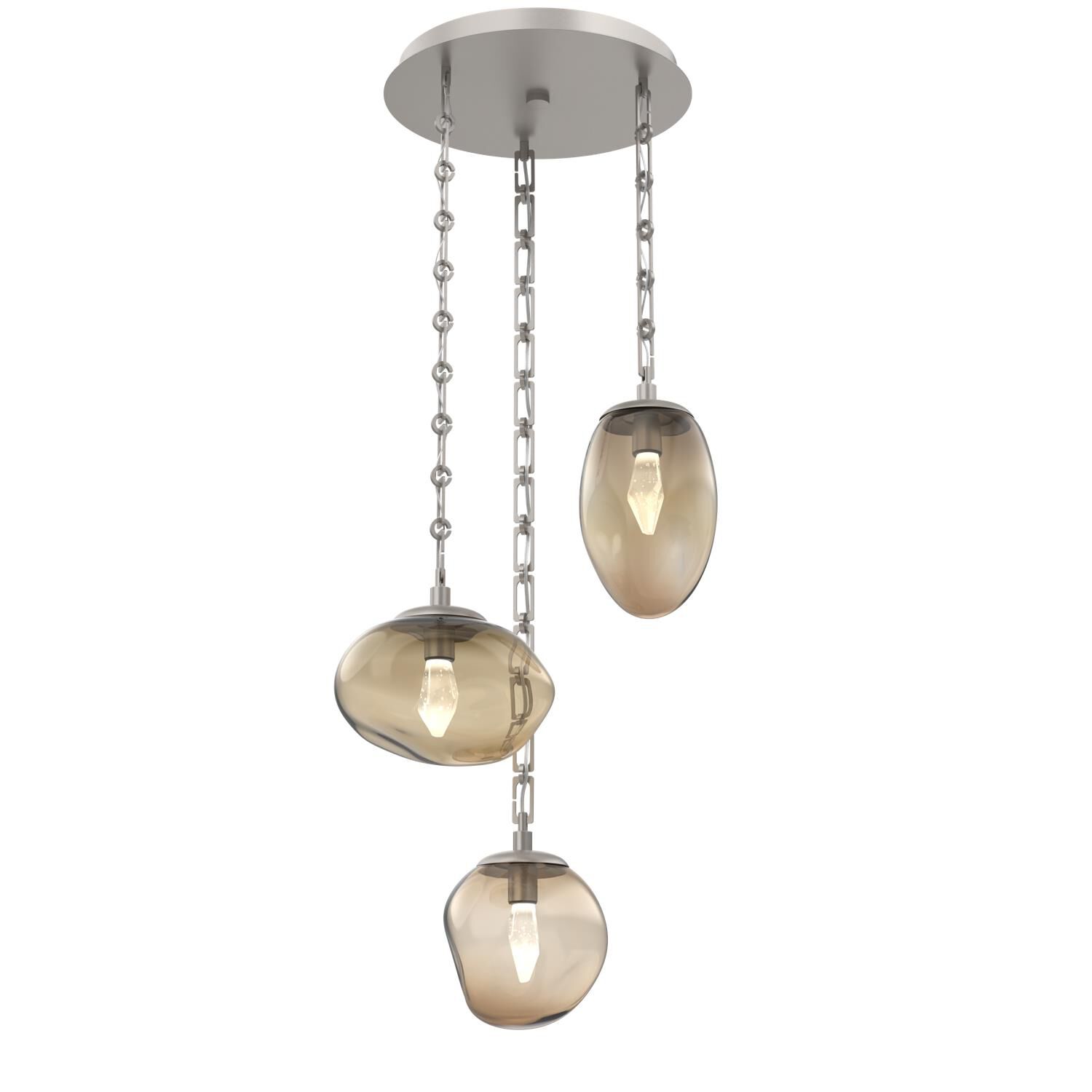 Levi Wilson Cosmos Led 22 Inch Multi Light Pendant by Hammerton Studio