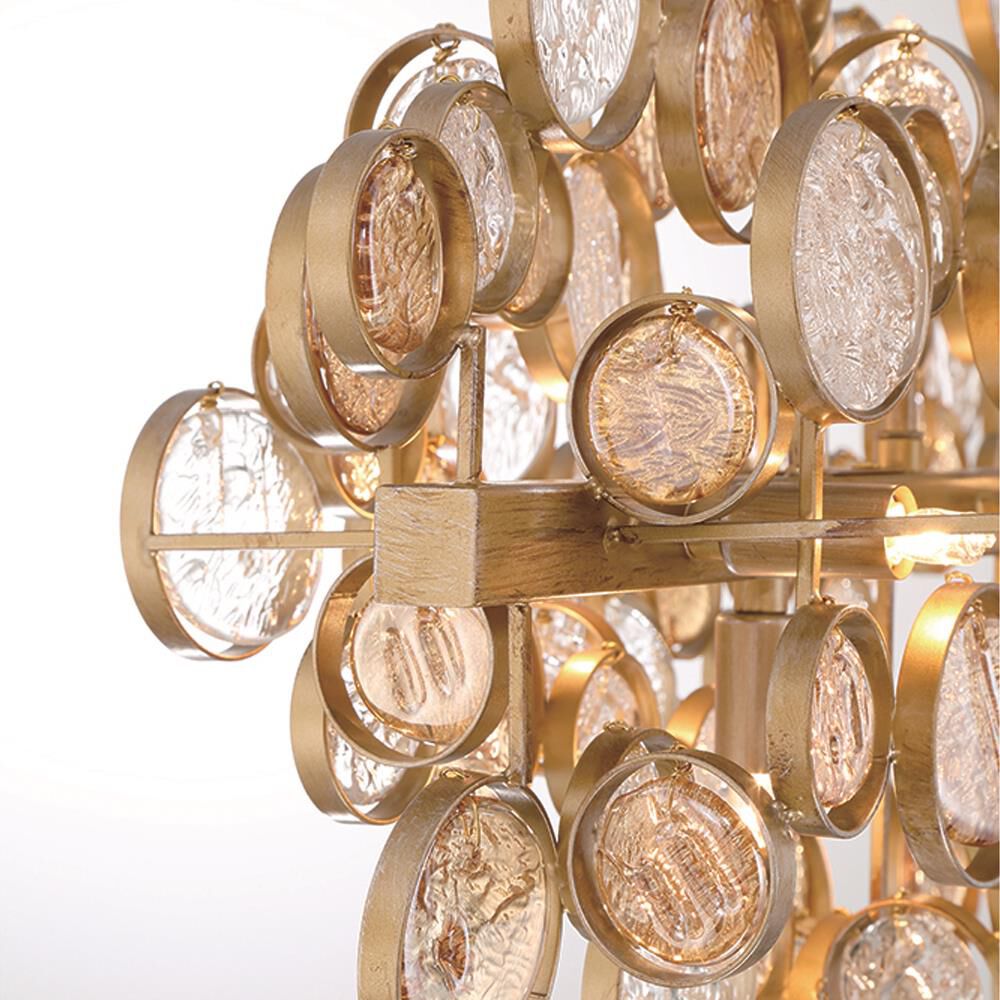 Shown in gold finish