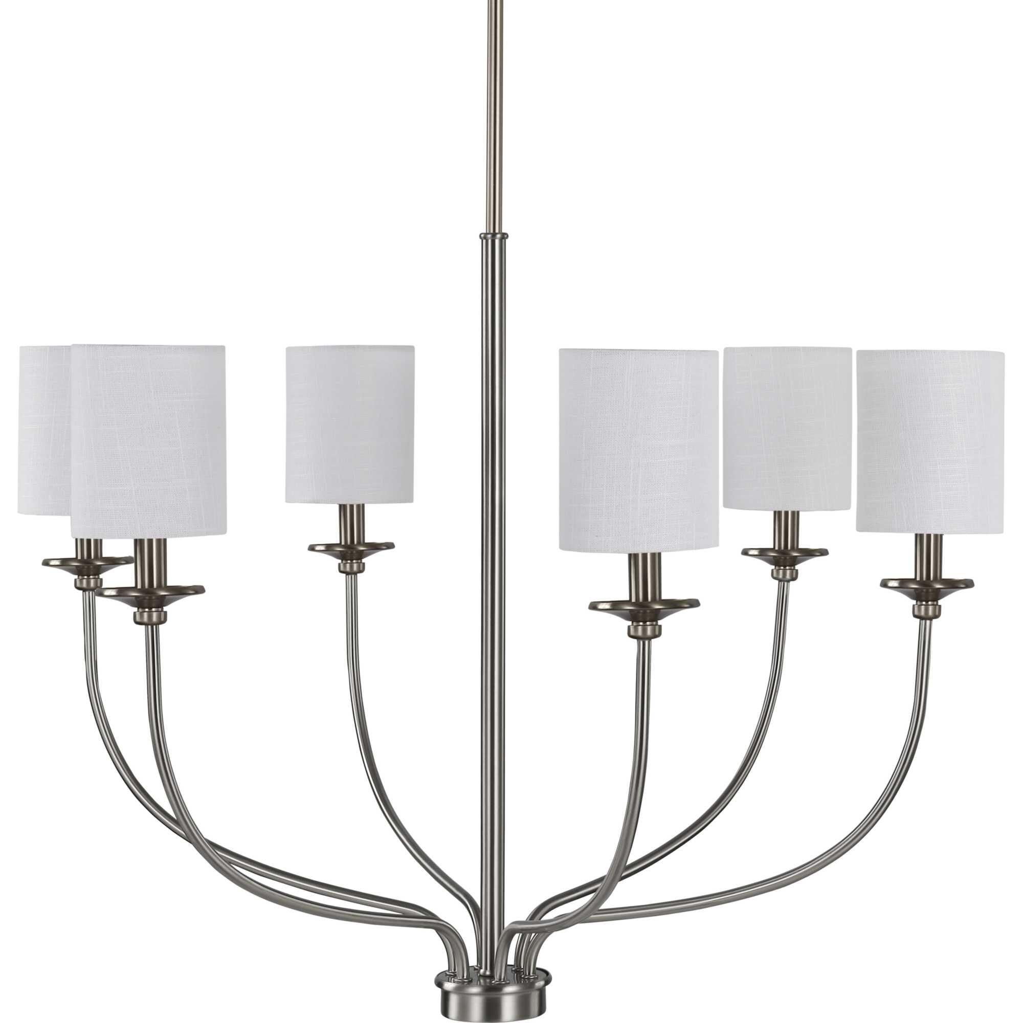 Bonita 30 Inch 6 Light Chandelier by Progress Lighting