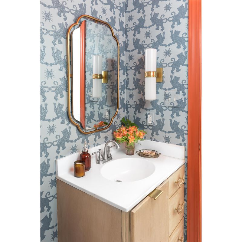Natalie Medium 2 Light Wall Sconce by Mitzi