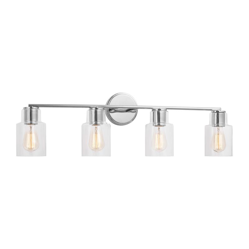 Drew & Jonathan Sayward 32 Inch 4 Light Bath Vanity Light by Visual Comfort Studio Collection