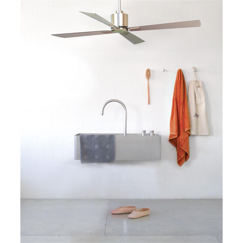 Climate 52 Inch Ceiling Fan with Light Kit by Beacon Lighting